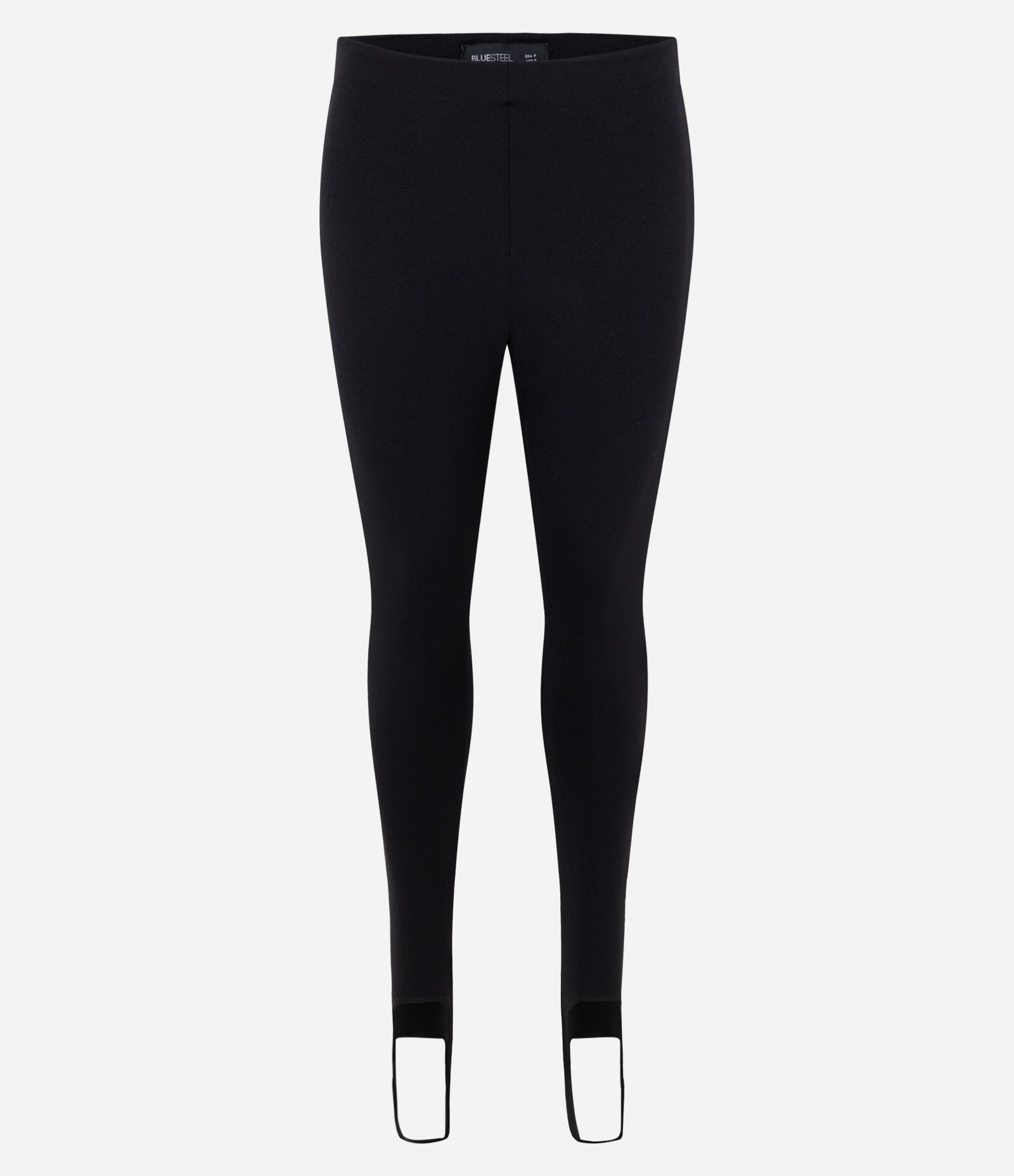 Calça Legging em Ponto Roma com Pézinho Preto 5