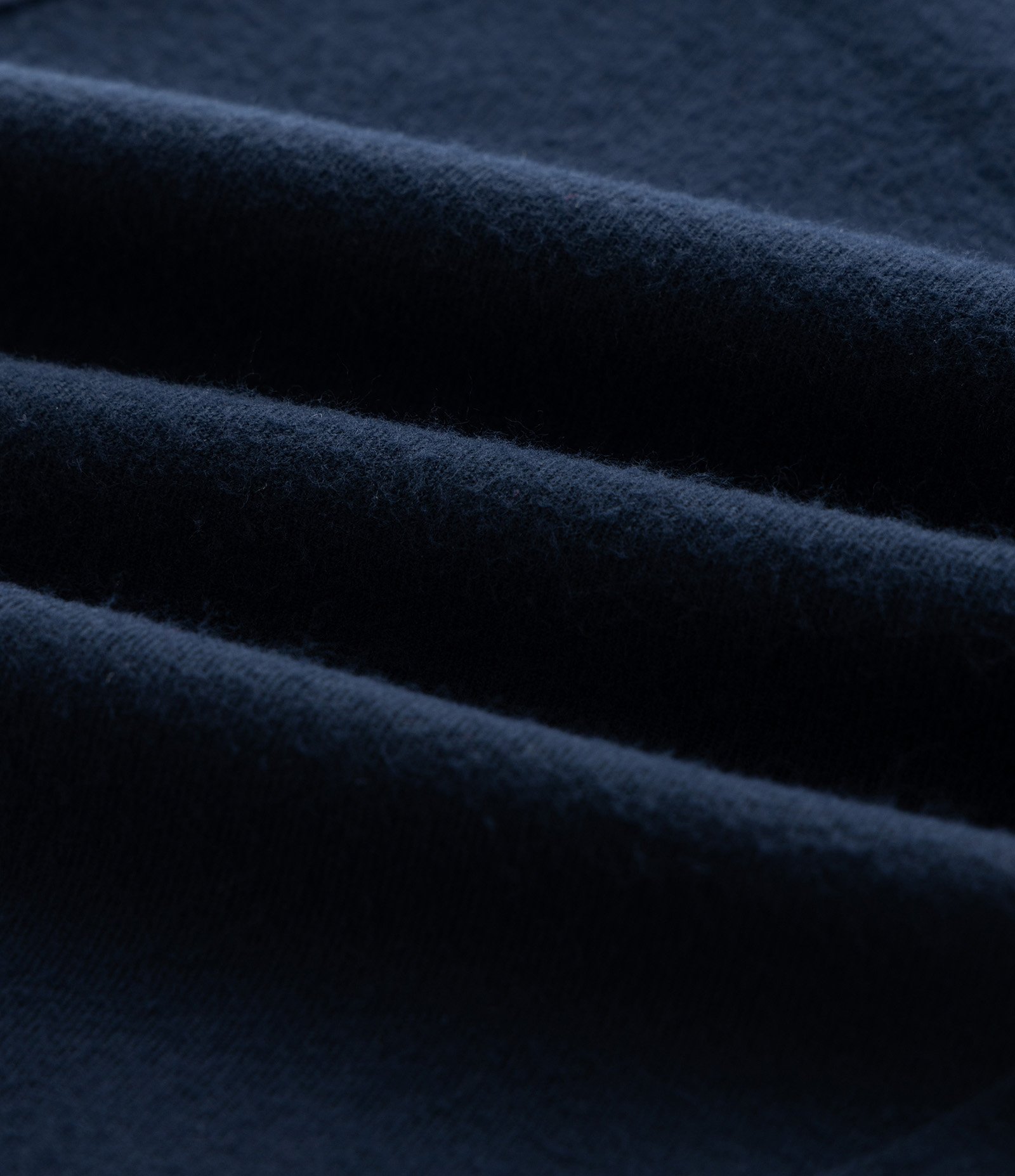 Calça Reta Polyvelour com Cós Elástico Azul 7