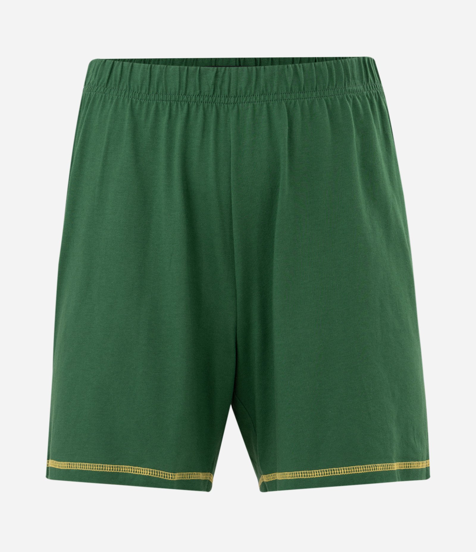 Pijama Curto em Algodão Estampa Brasil Verde 6