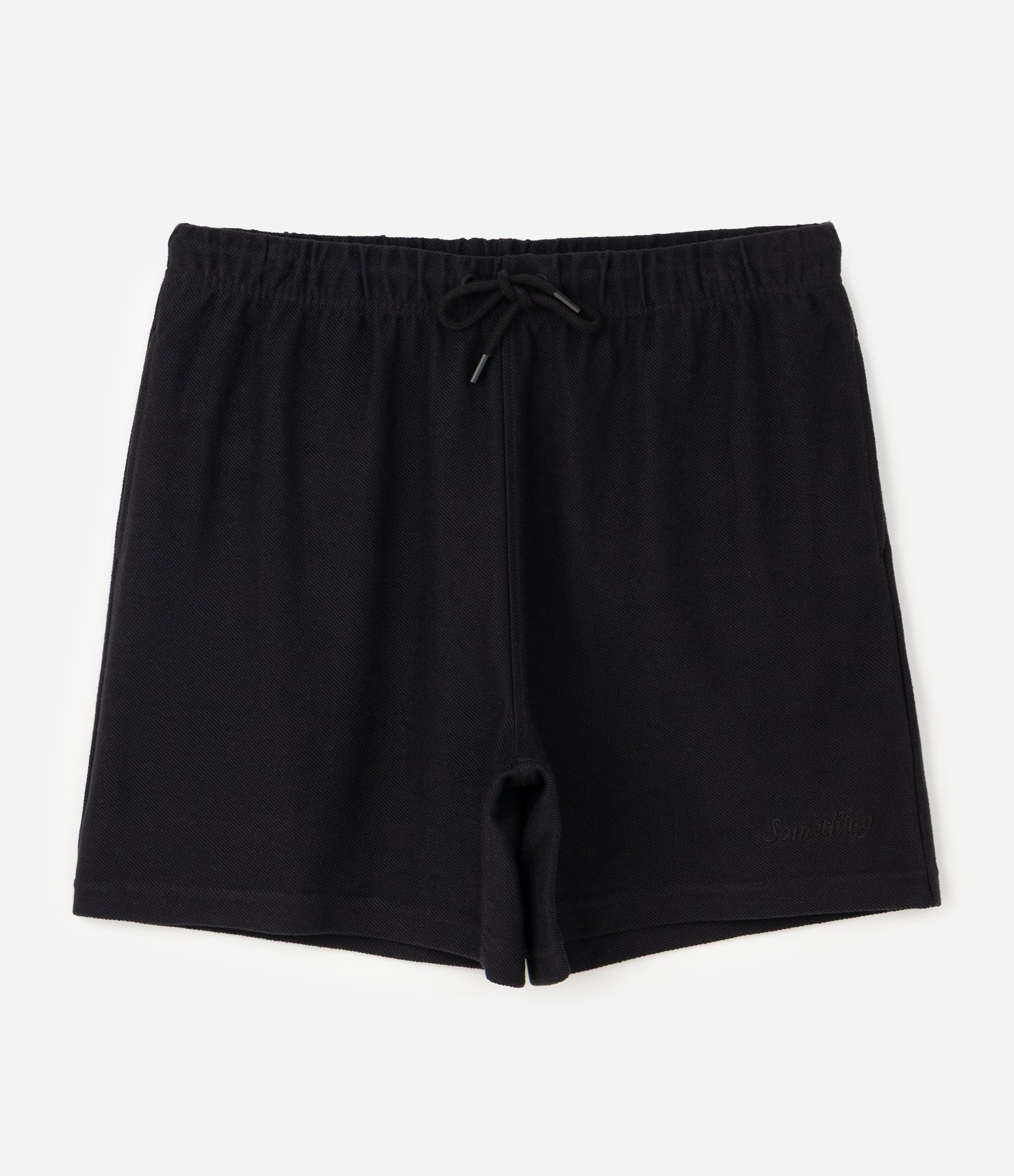 Bermuda Moletom com Bordado Preto 5