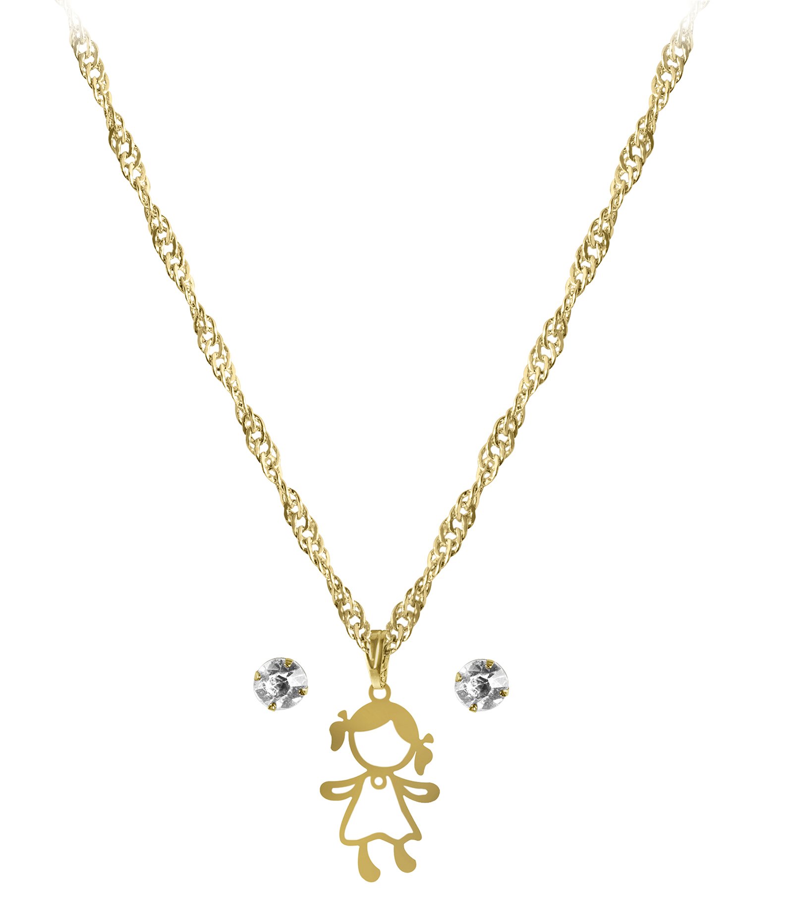 Relógio Analógico Lince em Aço LRG4848L30 K0IHS2KX Dourado 4