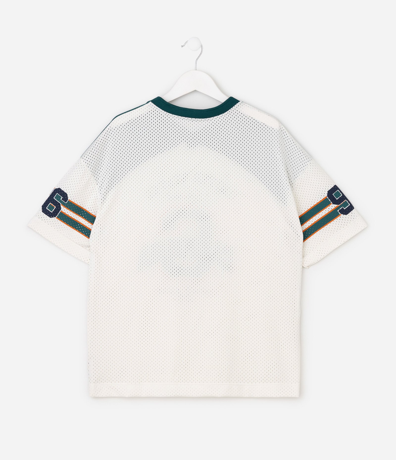 Camiseta Infantil Estampa Football Americano California Oversized - Tam 5 a 14 Anos Branco 4