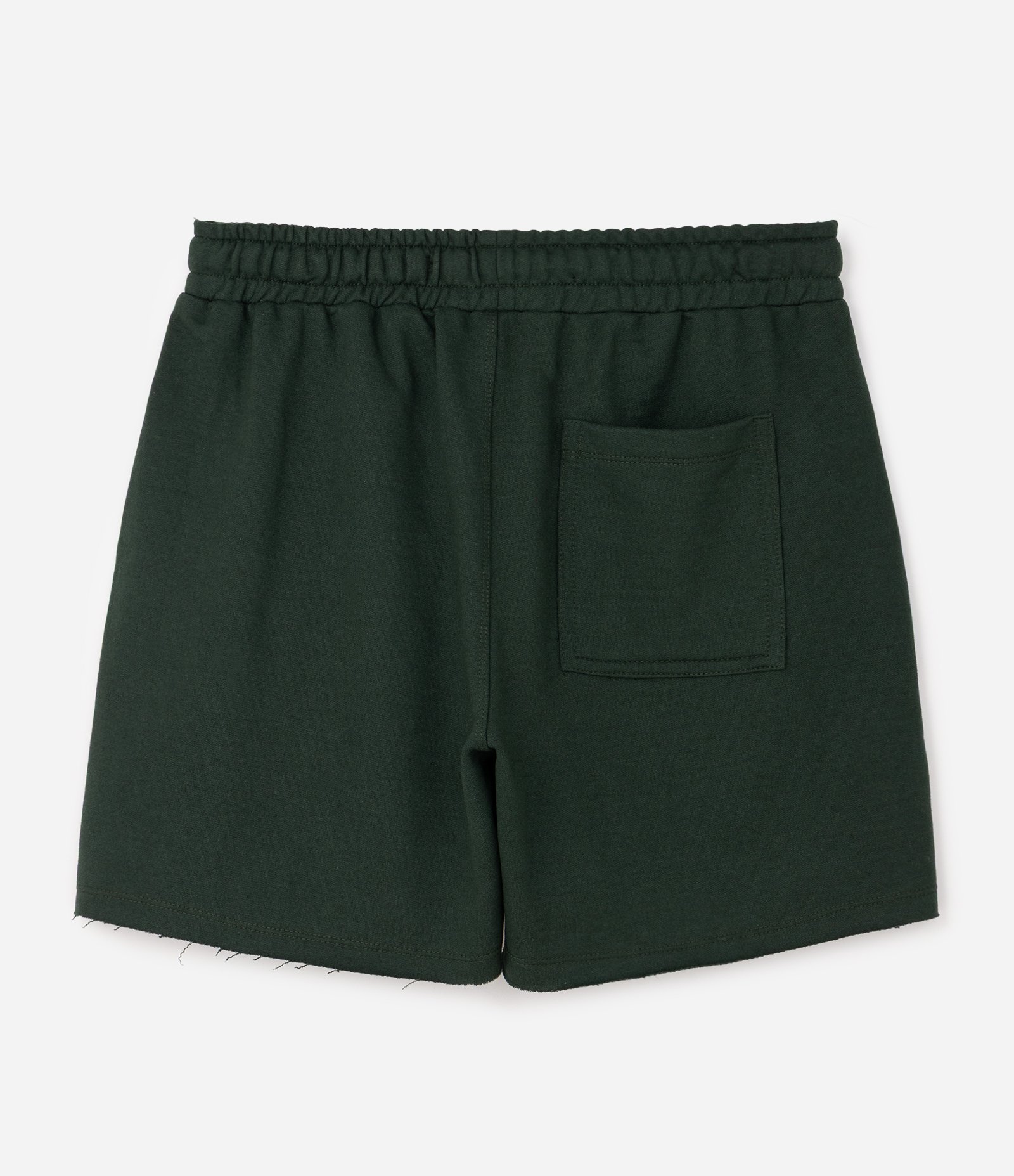 Bermuda Moletinho Texturizada com Barra Irregular Verde 5