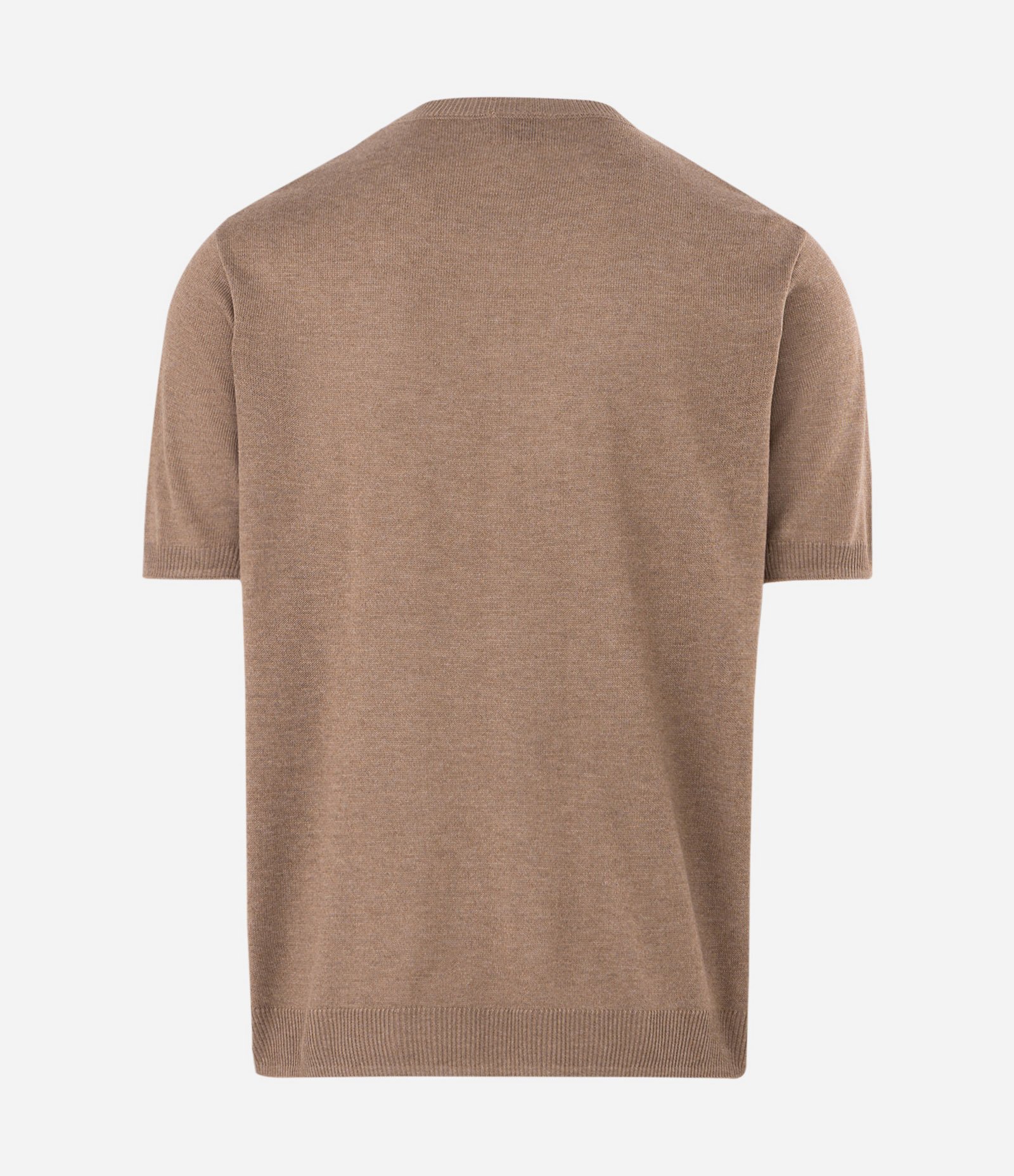 Camiseta com Bolso Frontal Marrom 5