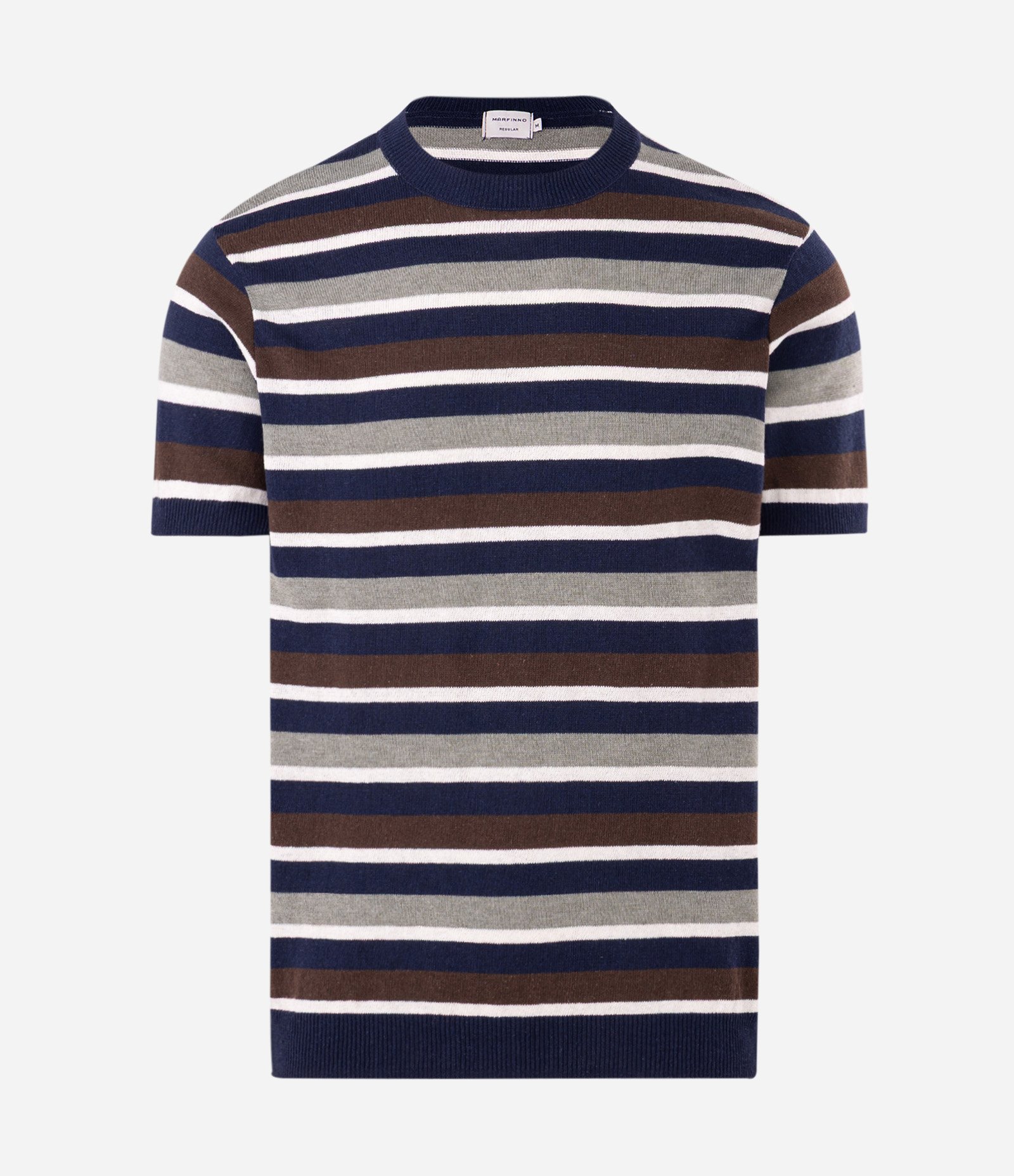 Camiseta Tricot Listrada Manga Curta Listrada 4