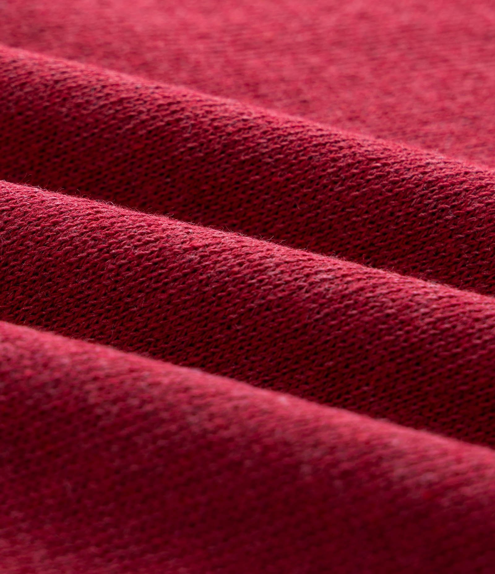 Polo Regular em Tricô Texturizada Vermelho 3