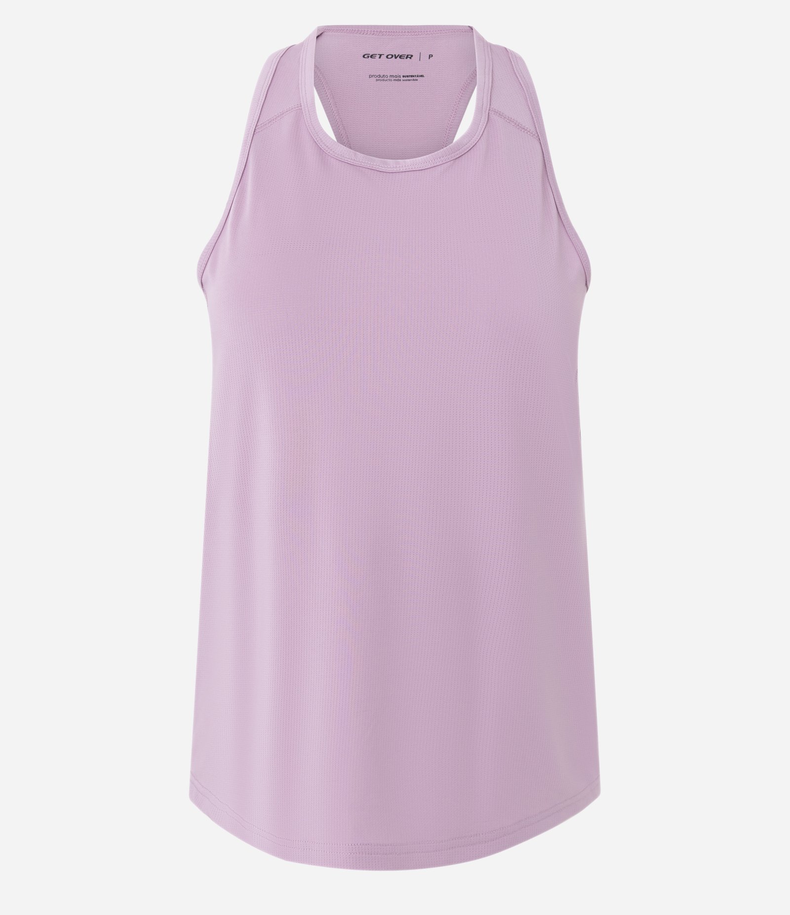 Regata Nadador Esportiva em Microfibra com Textura Rosa 5