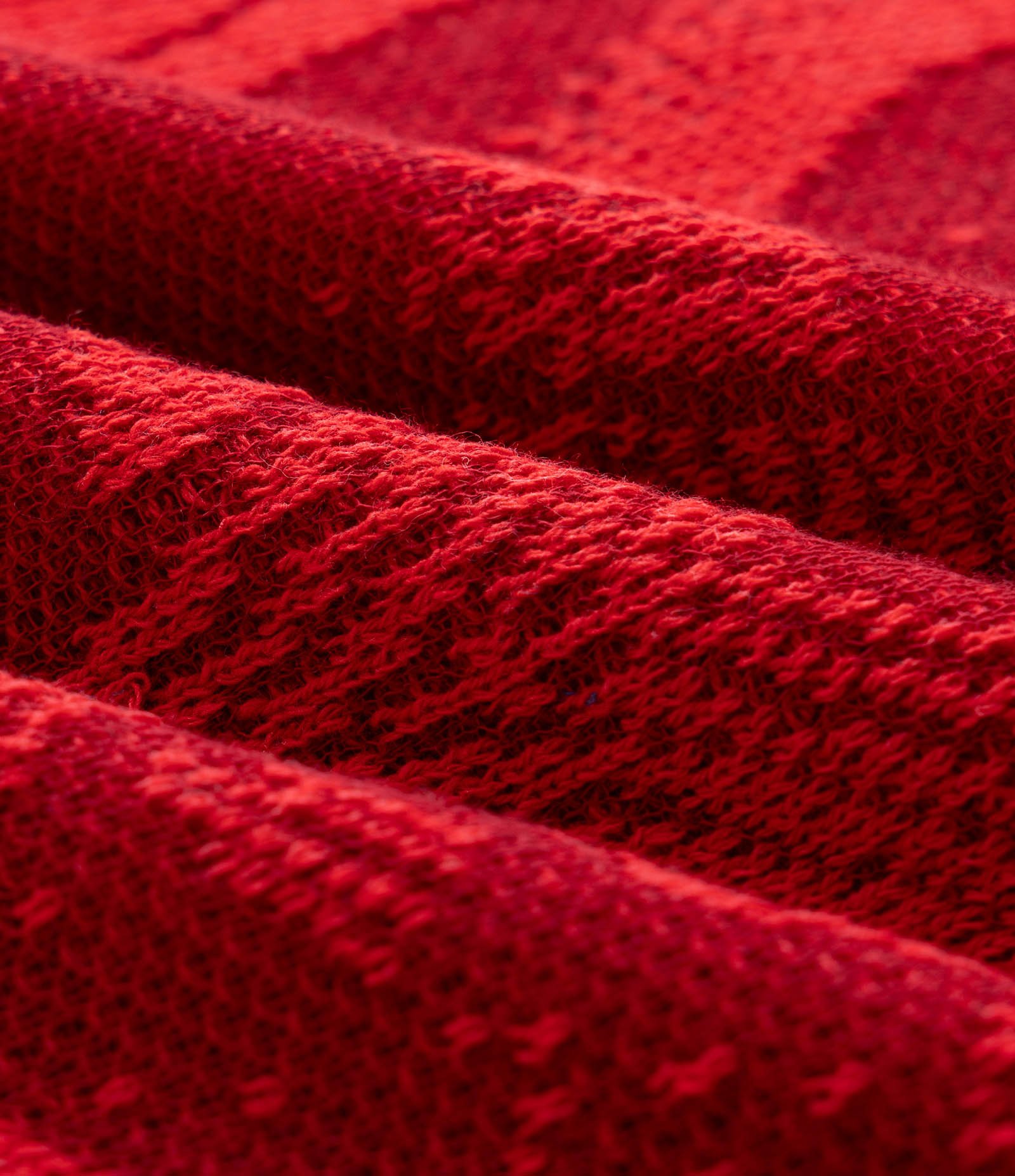 Camiseta Tricô Jacquard Boi Garantido Vermelho 7
