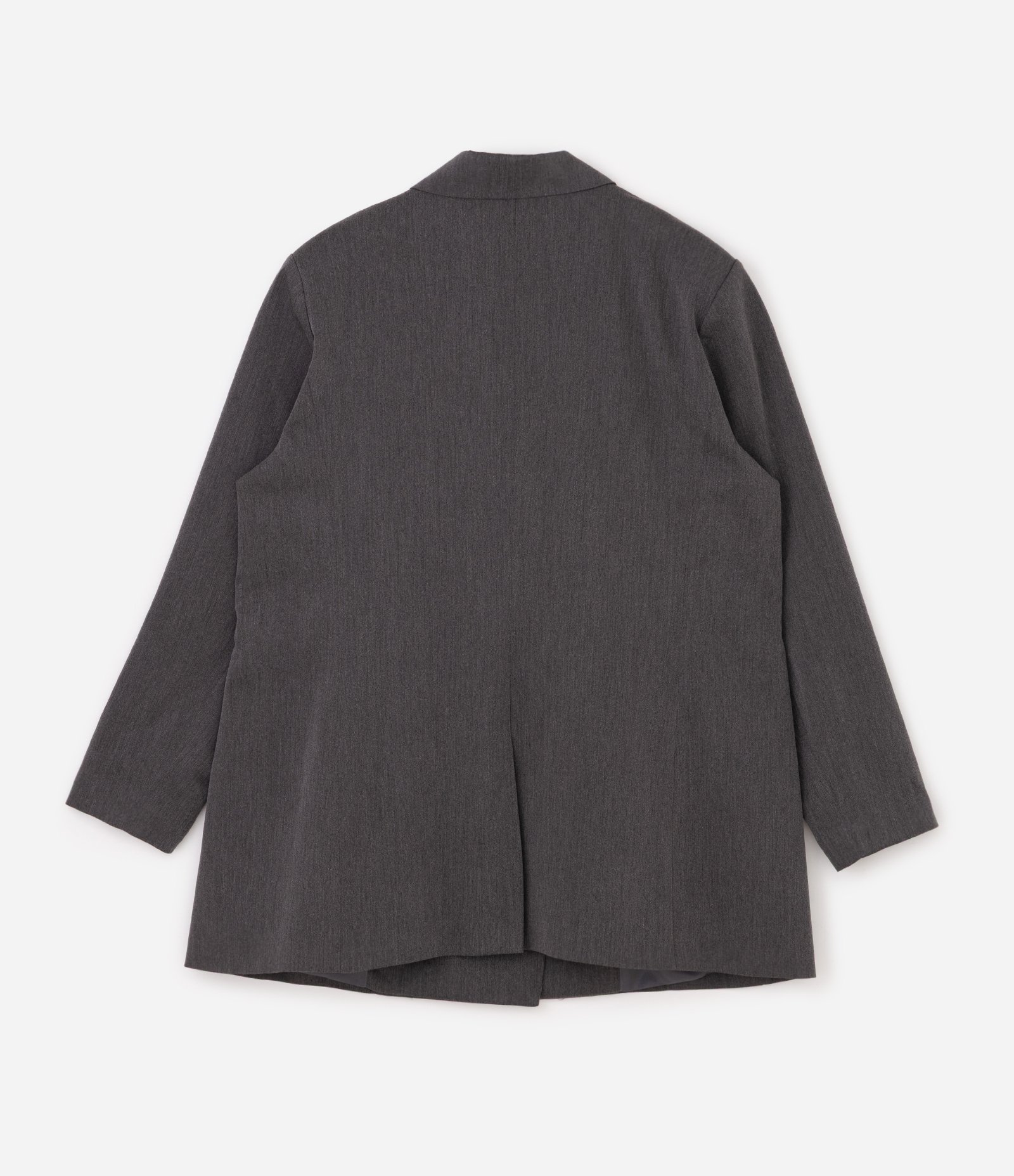 Blazer Oversized Alfaiatado Curve & Plus Size Cinza 6