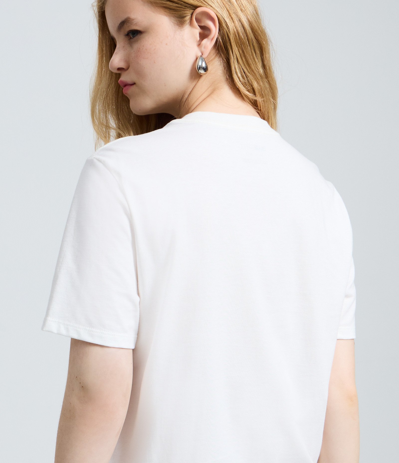 Camiseta Estampada com Ursinhos em Algodão Branco 4