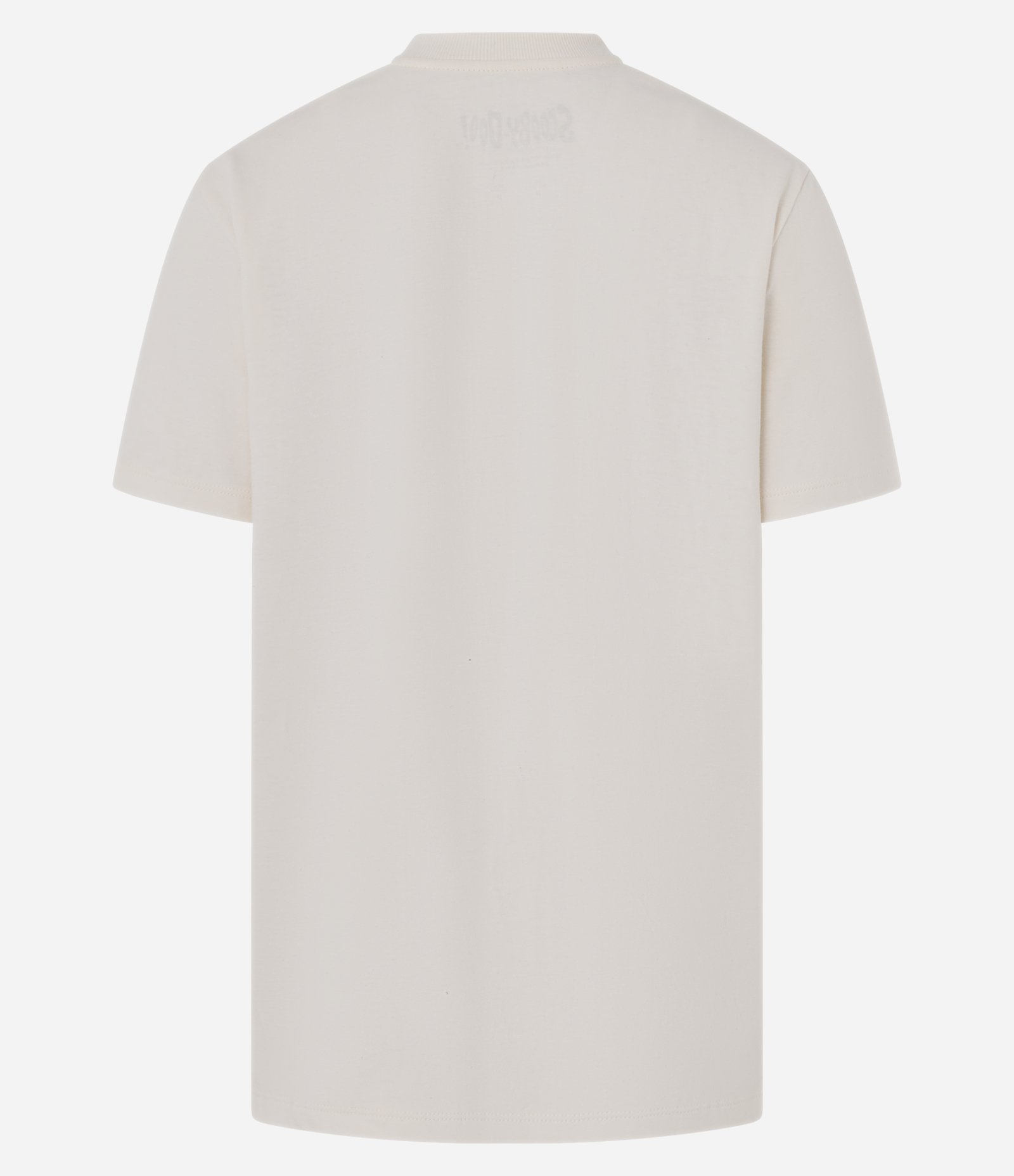 Camiseta Regular em Algodão com Scooby-Doo Estampado Off White 6