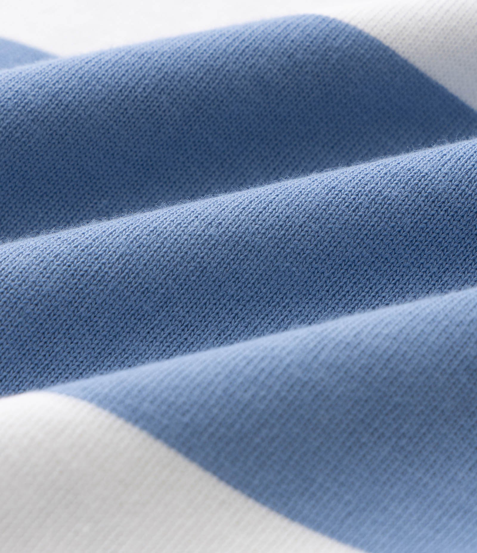 Camiseta Infantil Polo em Algodão com Estampa Listrada – Tam 5 a 14 Anos Azul/Branco 4