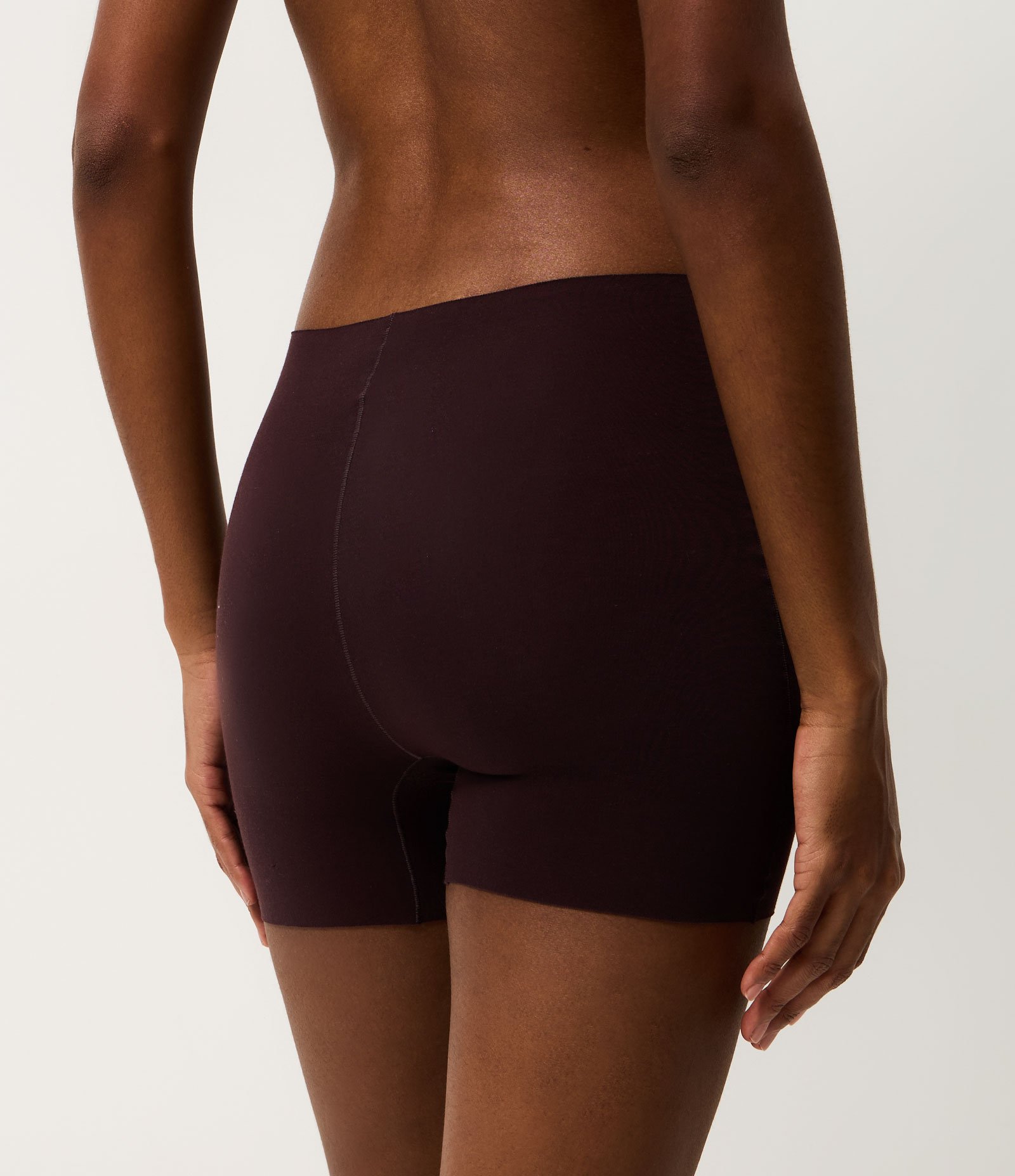 Bermuda Lingerie em Cotton Marrom 3