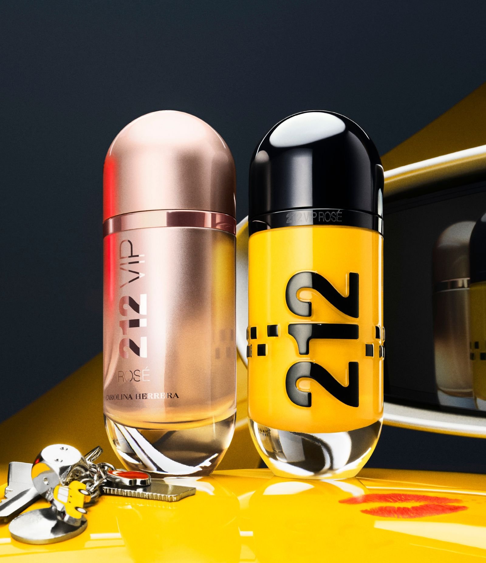 Perfume Carolina Herrera 212 VIP Rose Cab Edição Limitada EDP 80ml 5