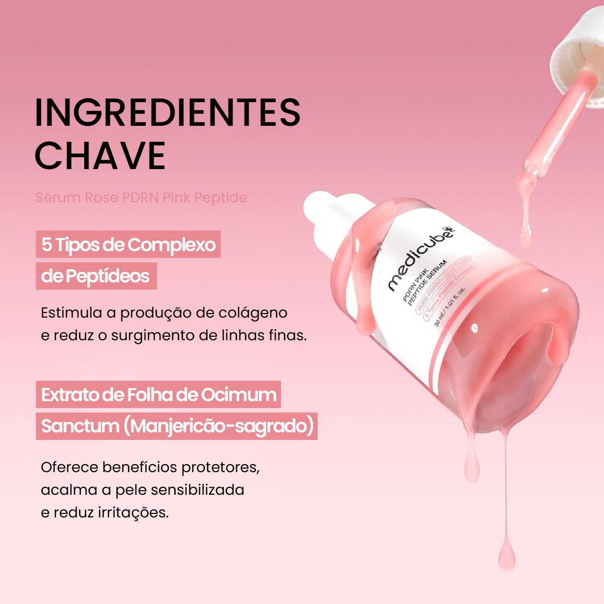 Serum Facial Medicube PDRN Pink Peptide Medicube 30ml 6