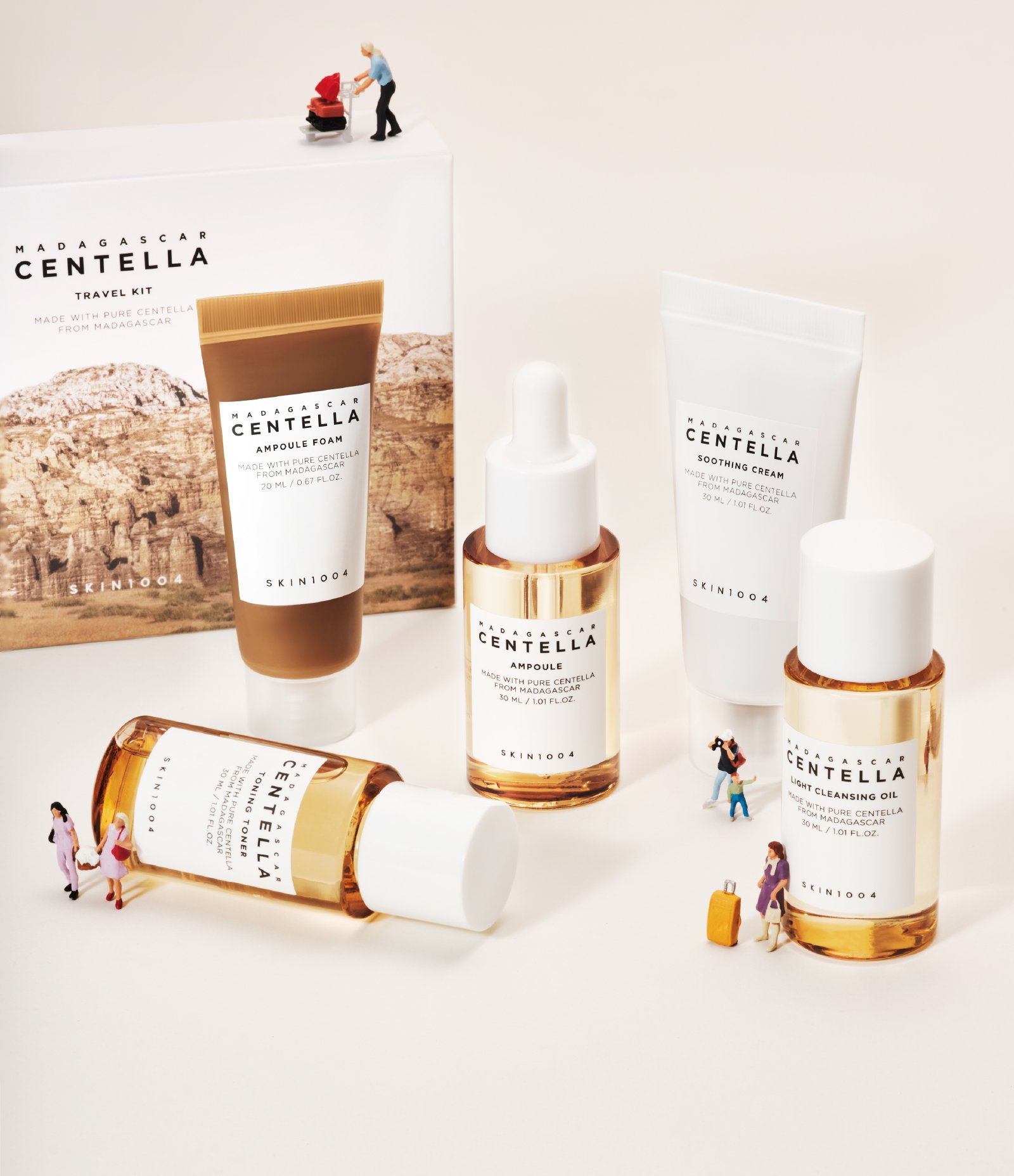 Kit Viagem Centella SKIN1004 KIT 3