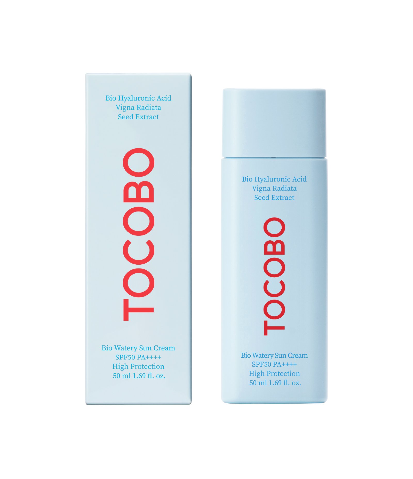 Protetor Solar Facial Bio Watery Sun Cream SPF50 PA++++ Tocobo 50ml 1