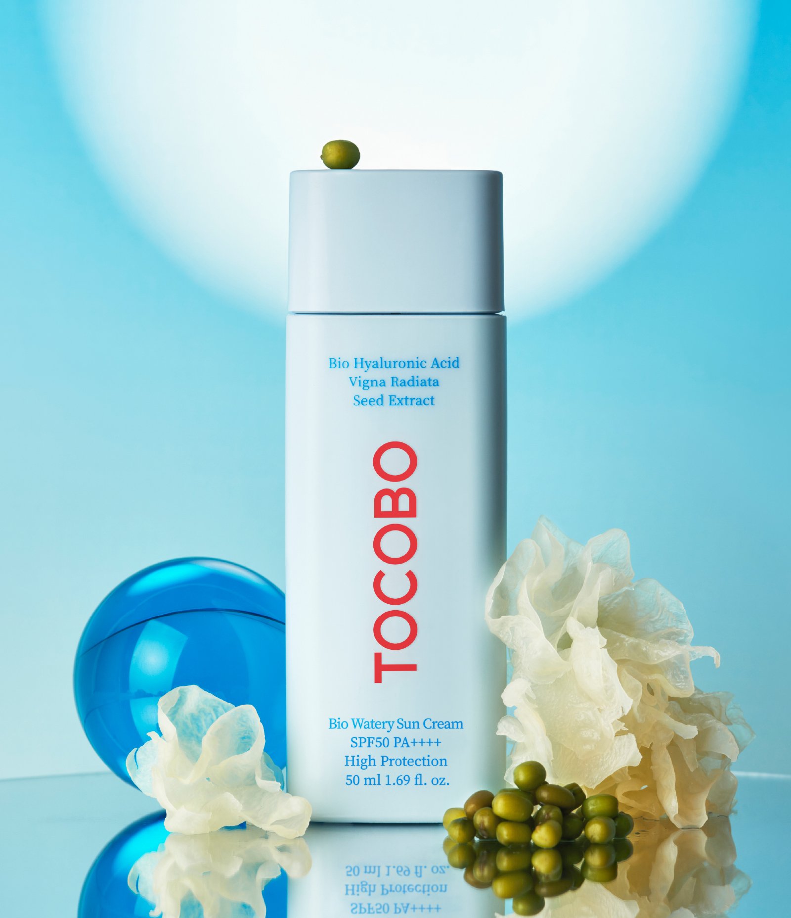 Protetor Solar Facial Bio Watery Sun Cream SPF50 PA++++ Tocobo 50ml 2