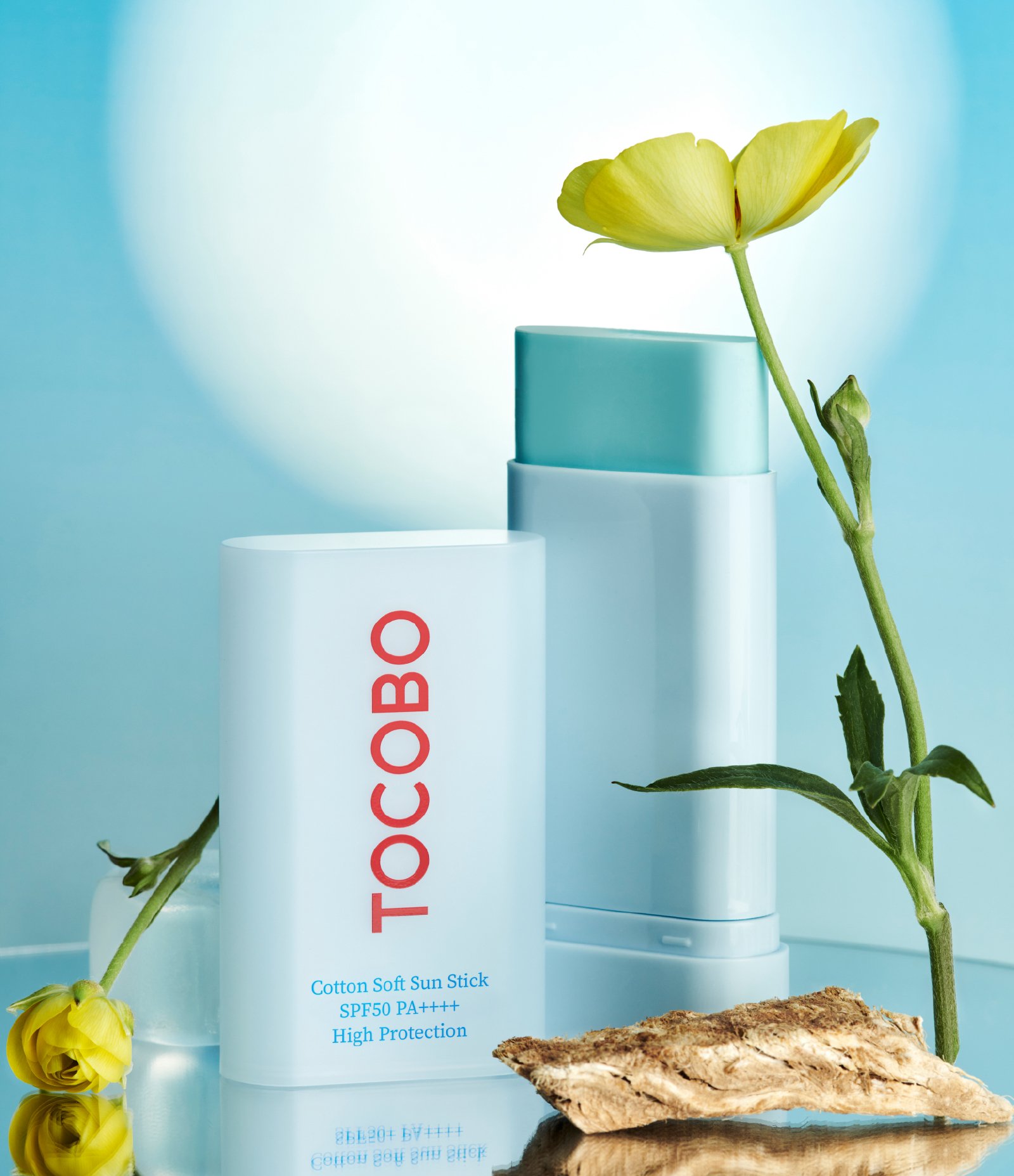 Protetor Solar em Bastão Cotton Soft Sun Stick SPF50 PA++++ Tocobo 19gr 4