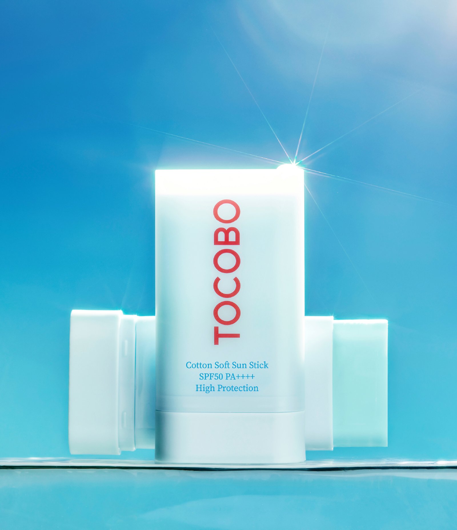 Protetor Solar em Bastão Cotton Soft Sun Stick SPF50 PA++++ Tocobo 19gr 8