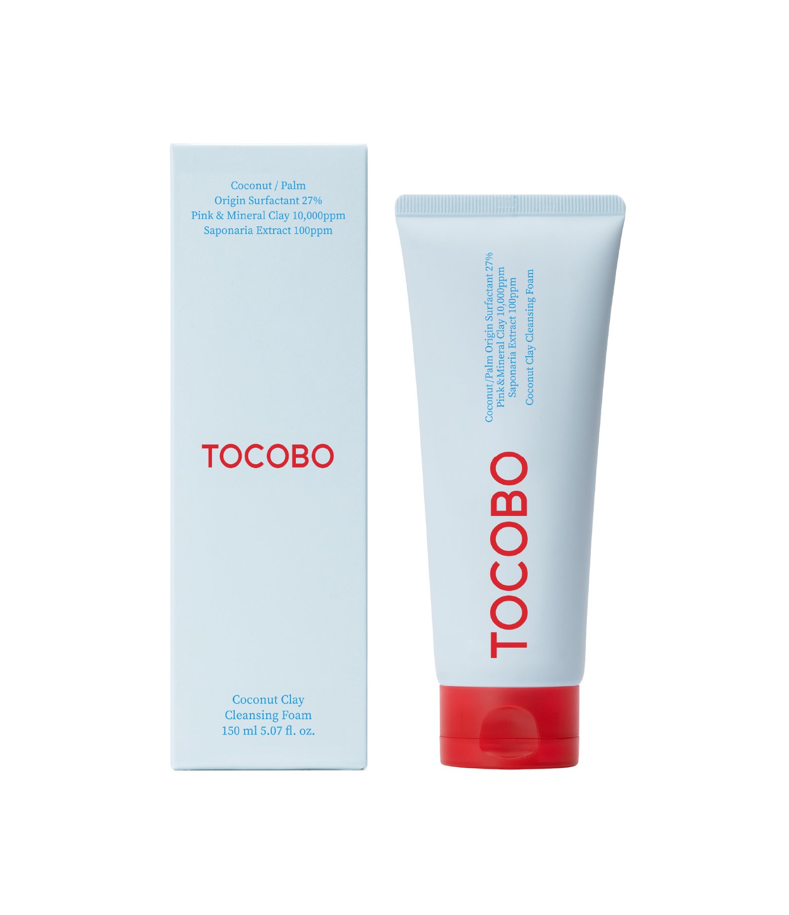 Espuma de Limpeza Coconut Clay Cleasing Foam Tocobo 150ml 1