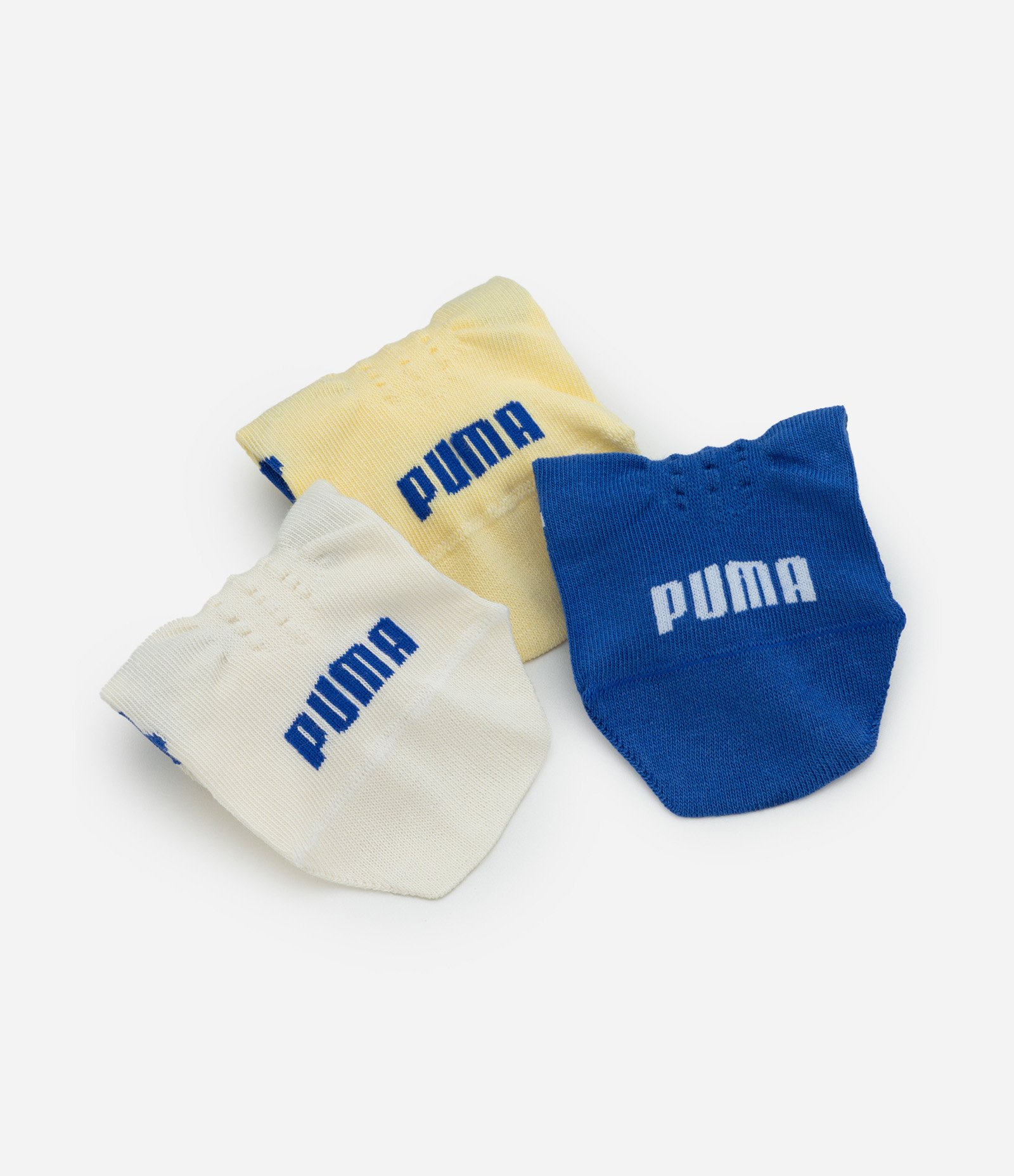 Kit 03 Pares de Meias Esportivas com Cano Invisível Puma Multicores 4