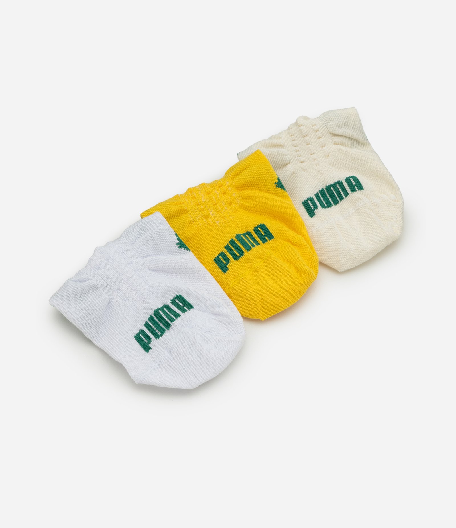 Kit 03 Pares de Meias Esportivas com Cano Invisível Puma Multicores 4
