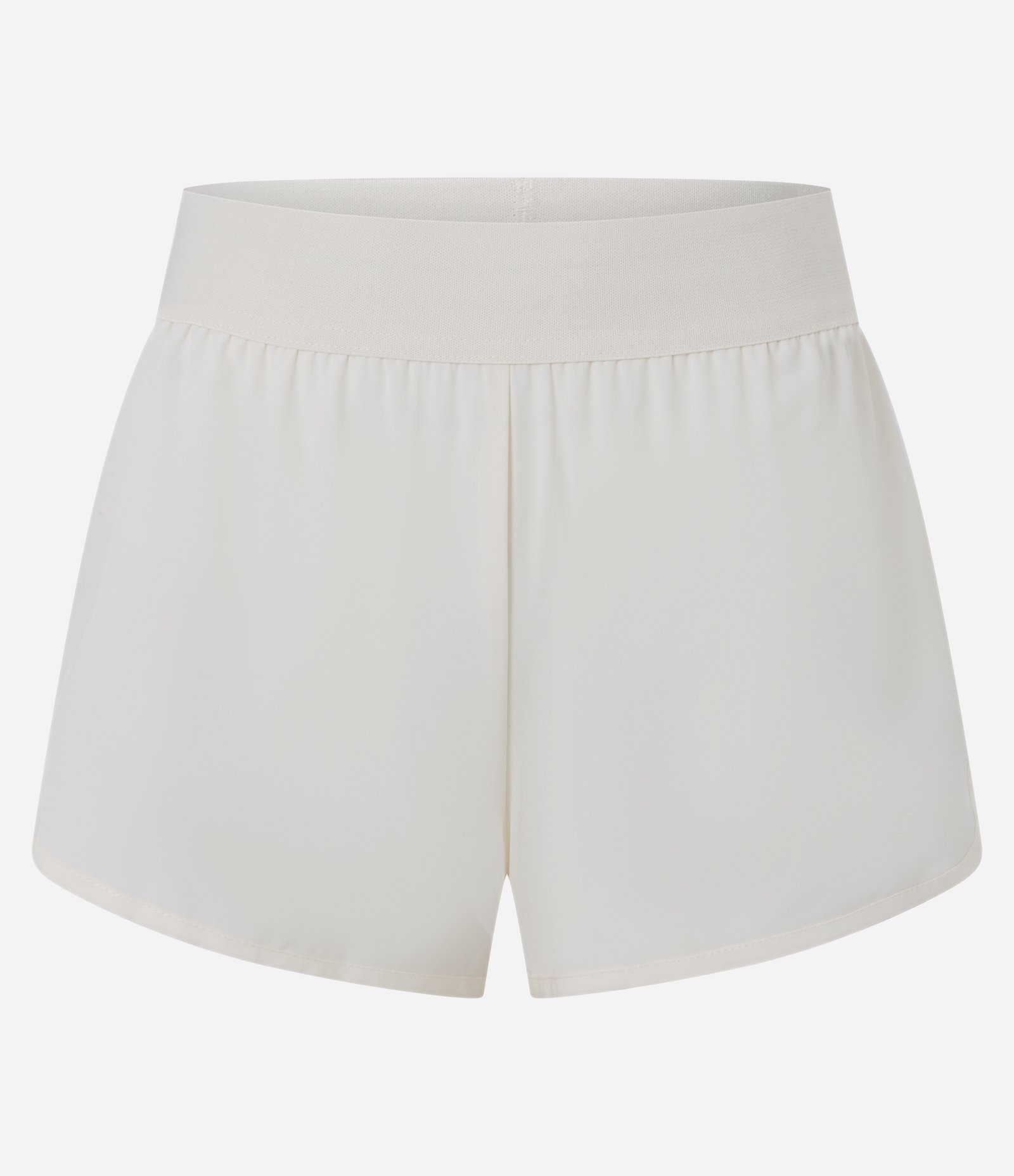 Short Runner Esportivo com Cós Largo Elástico Off White 5