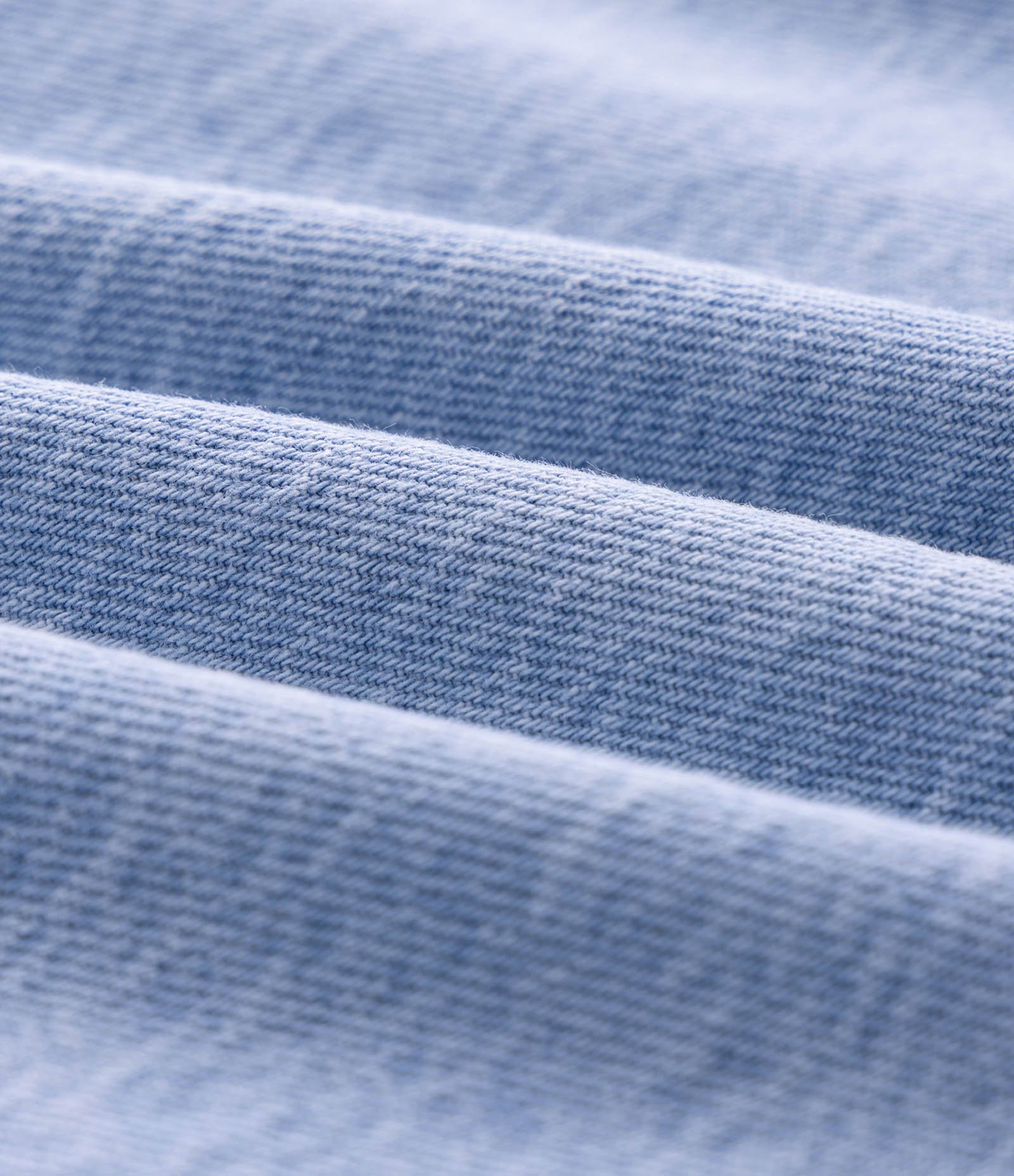 Camisa Jeans Manga Curta Boxy Azul 6