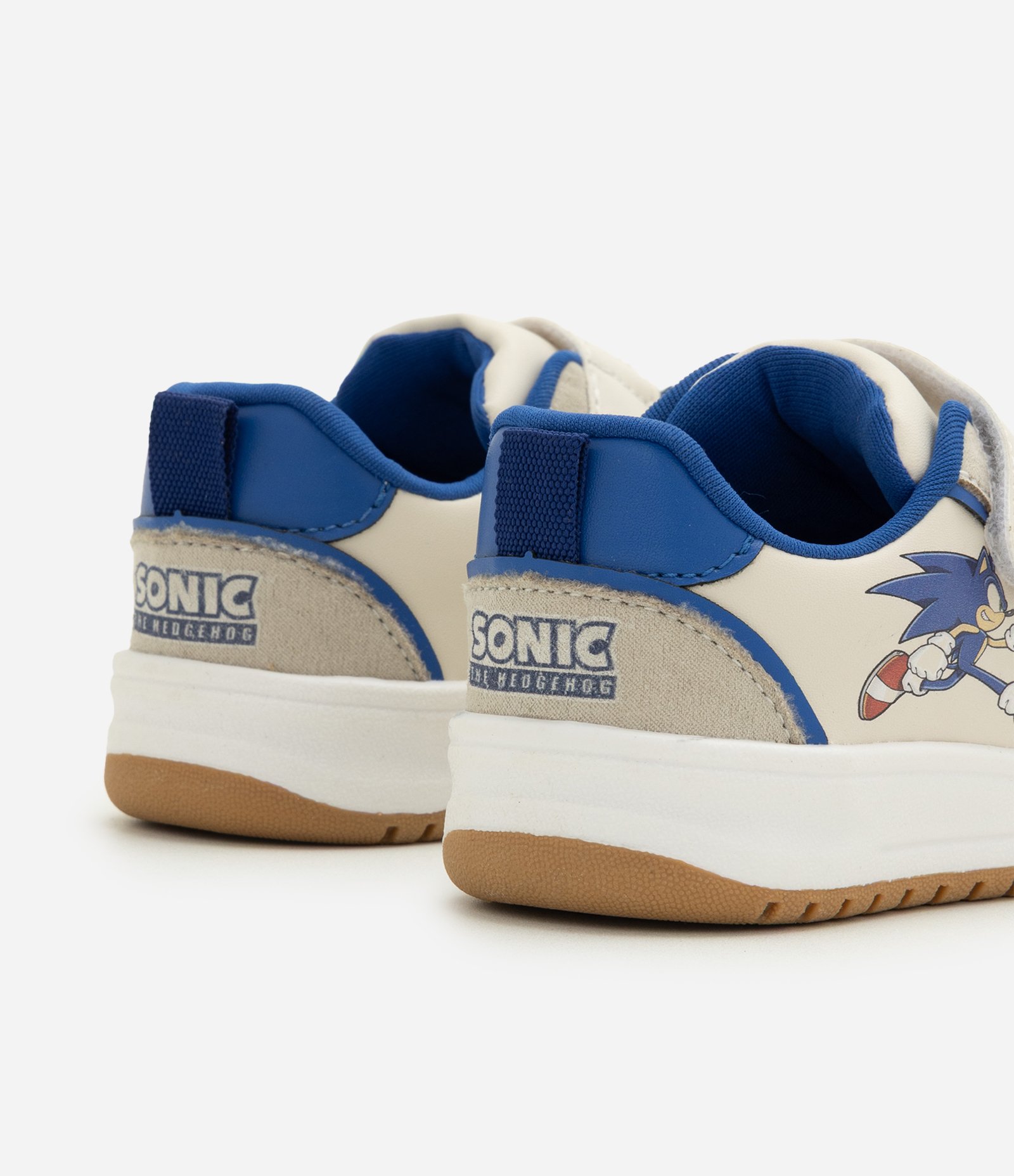 Tenis Infantil PU Casual Sonic - Tam 20 Ao 27 Off White 2