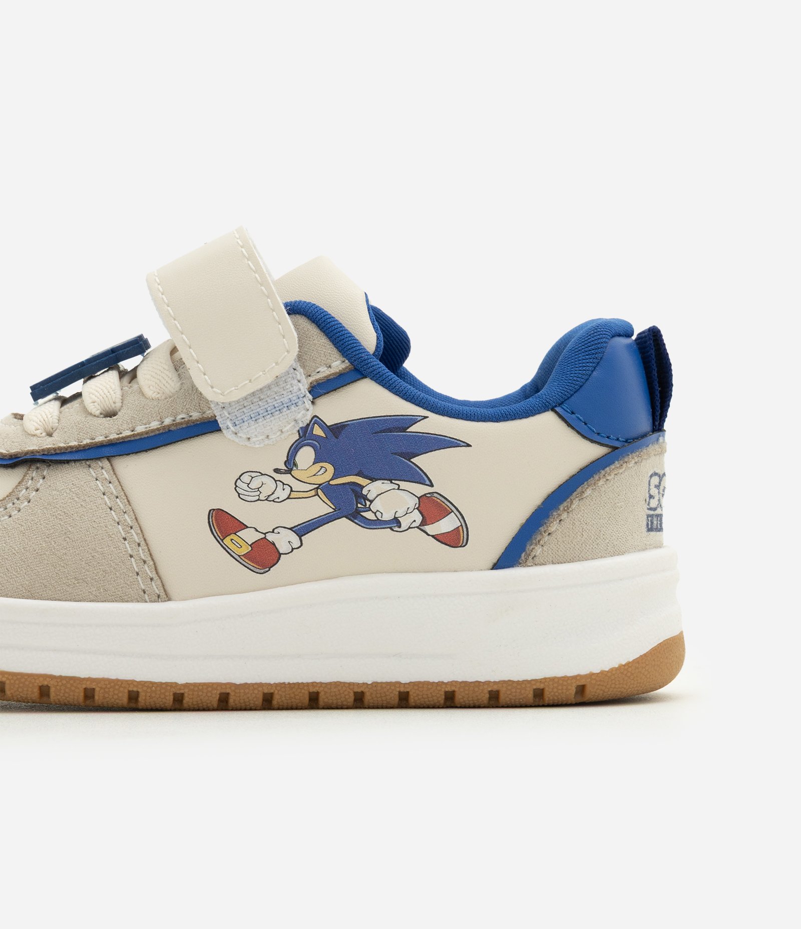 Tenis Infantil PU Casual Sonic - Tam 20 Ao 27 Off White 3