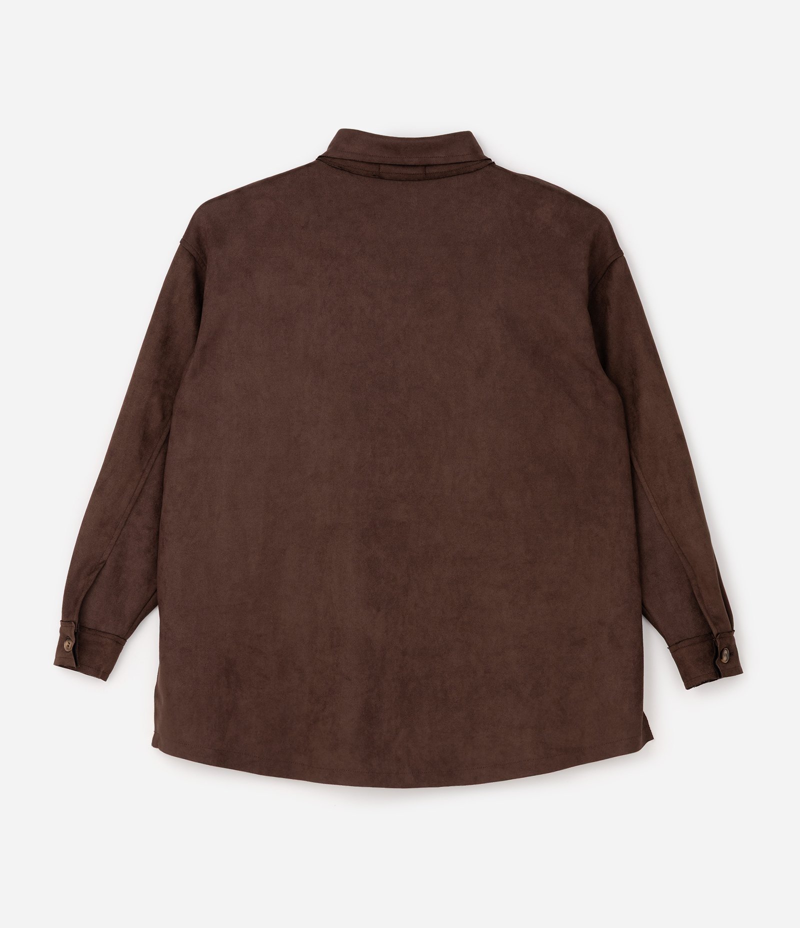 Jaqueta Leve Suede Com Botões Curve & Plus Size Marrom 2