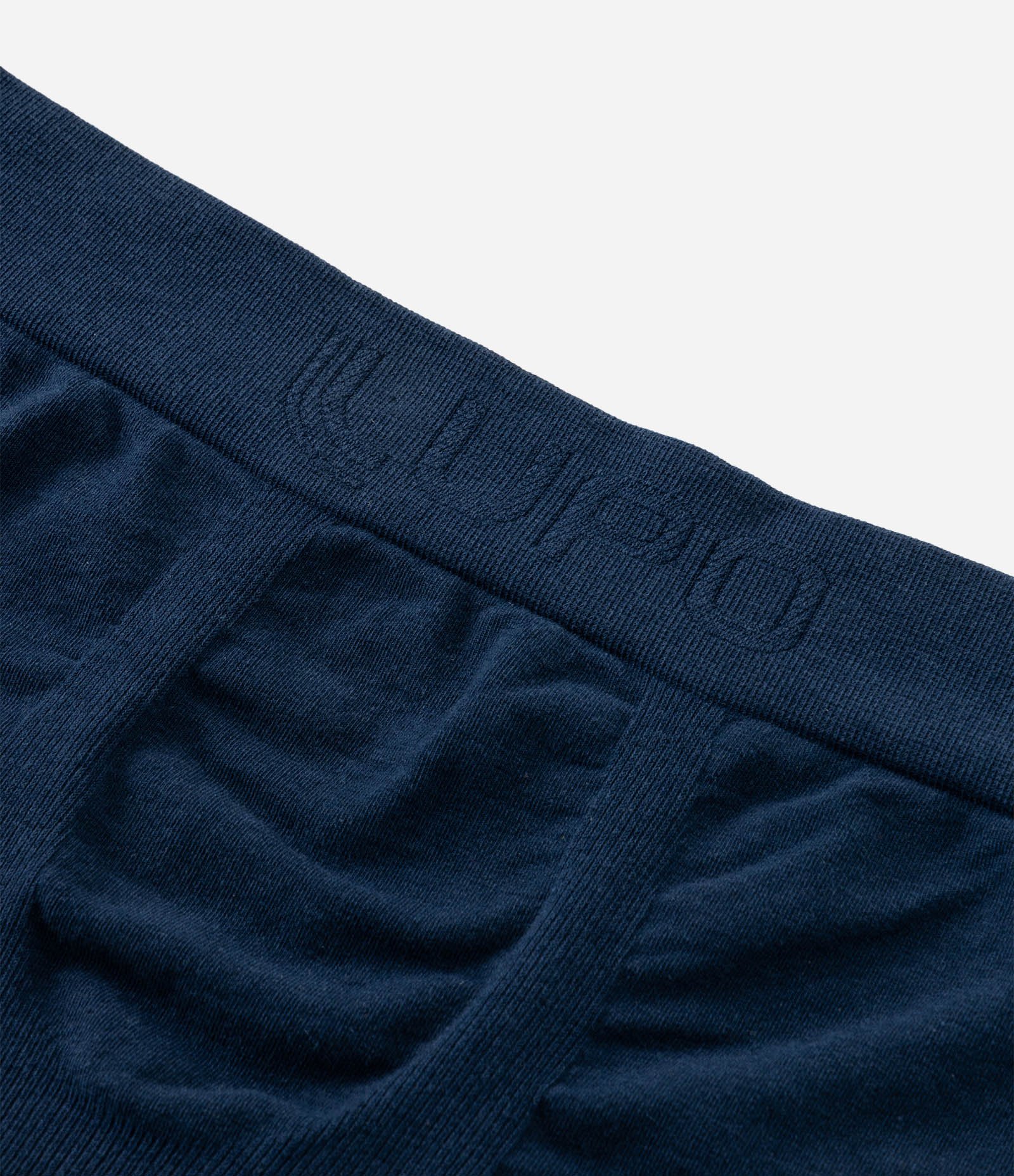 Cueca Boxer Liso Seamless Microfibra Azul 2