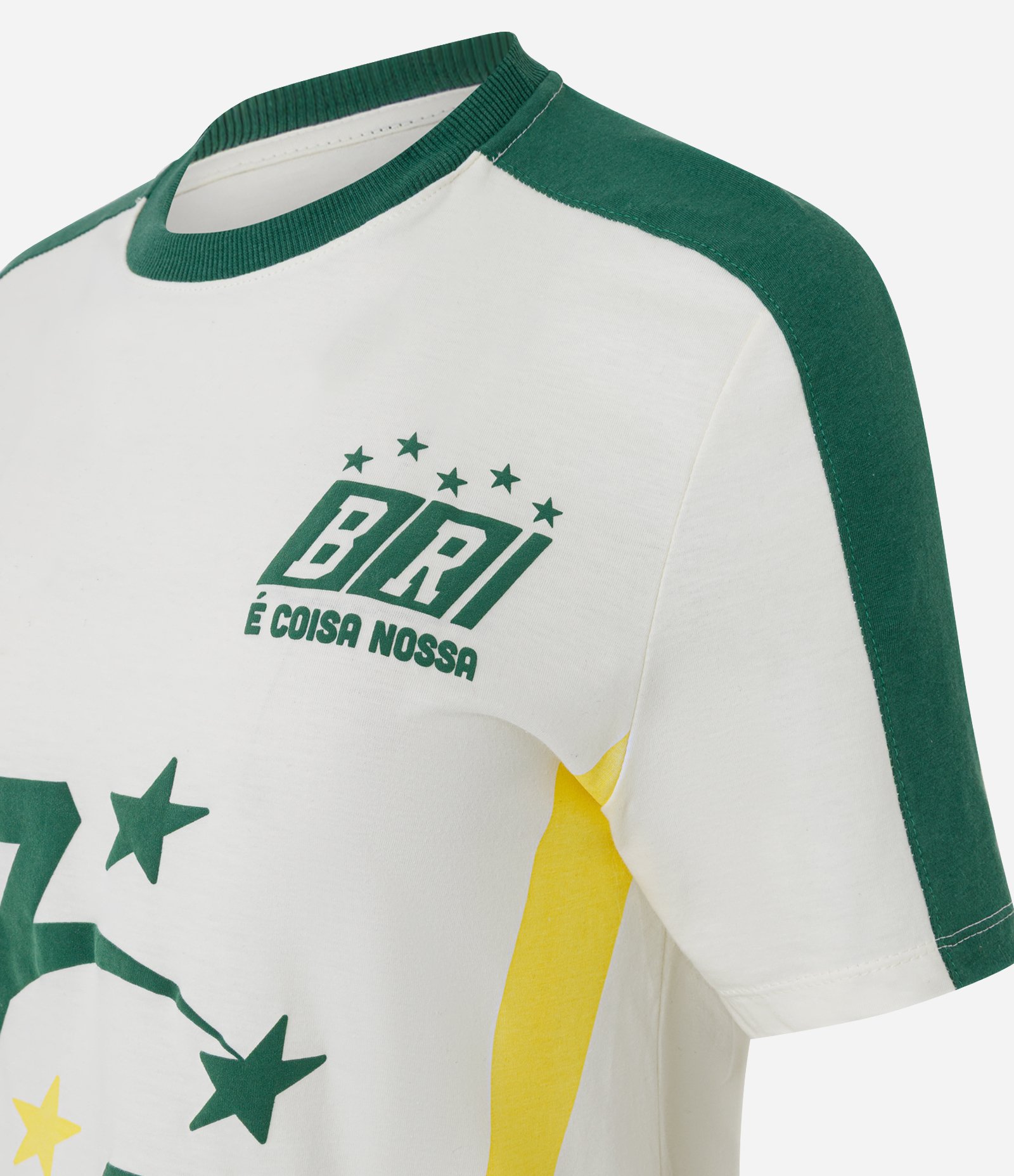 Camiseta em Algodão Estampa Guaraná Puro Sabor Brasil Off White 3