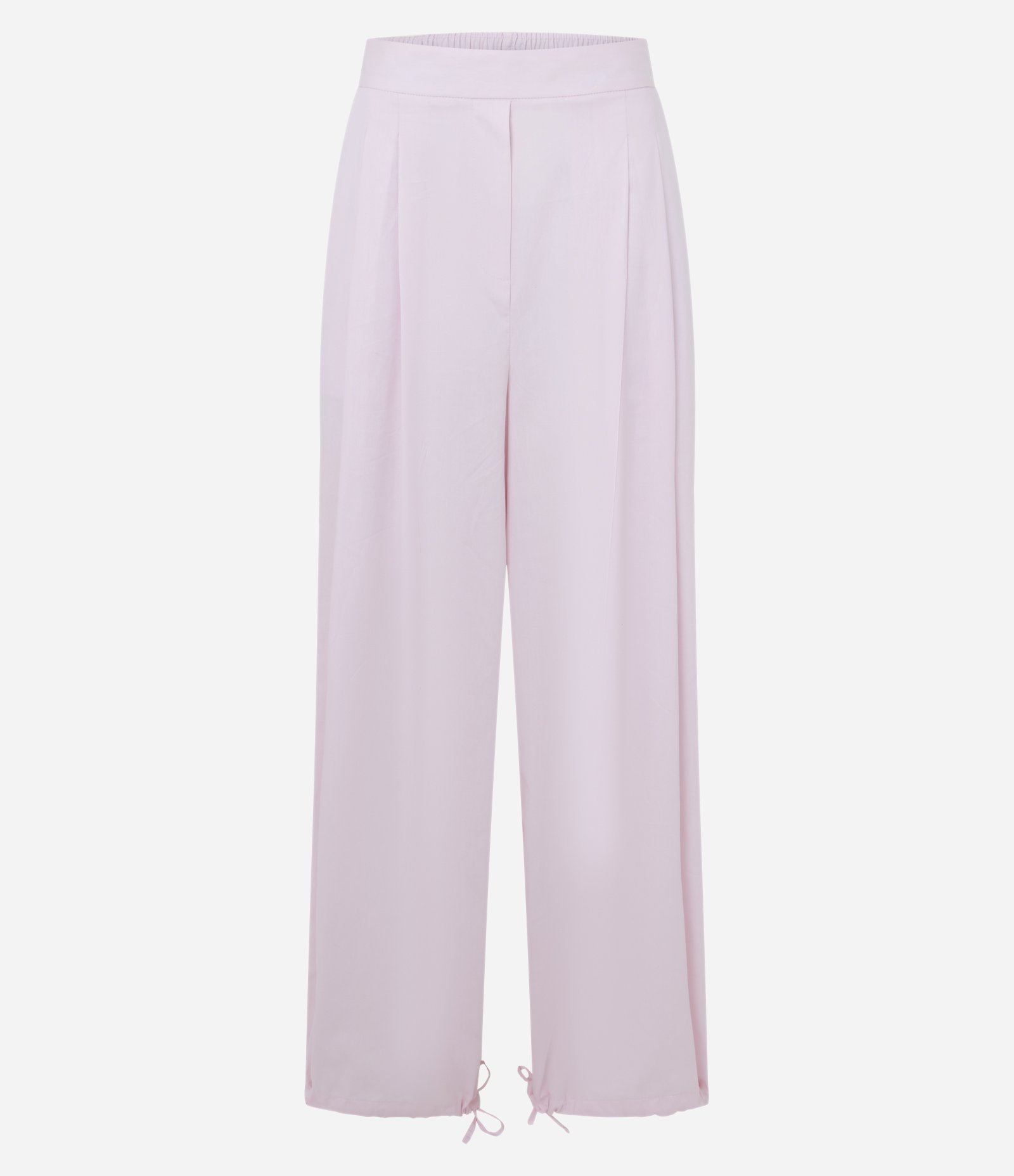 Calça Aladim em Algodão com Pregas Rosa 6