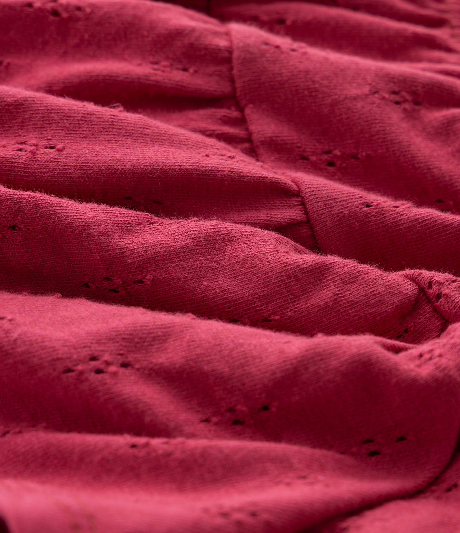 Short Saia Bebê Texturizado com Lacinho – Tam 0 a 18 Meses Vermelho 4