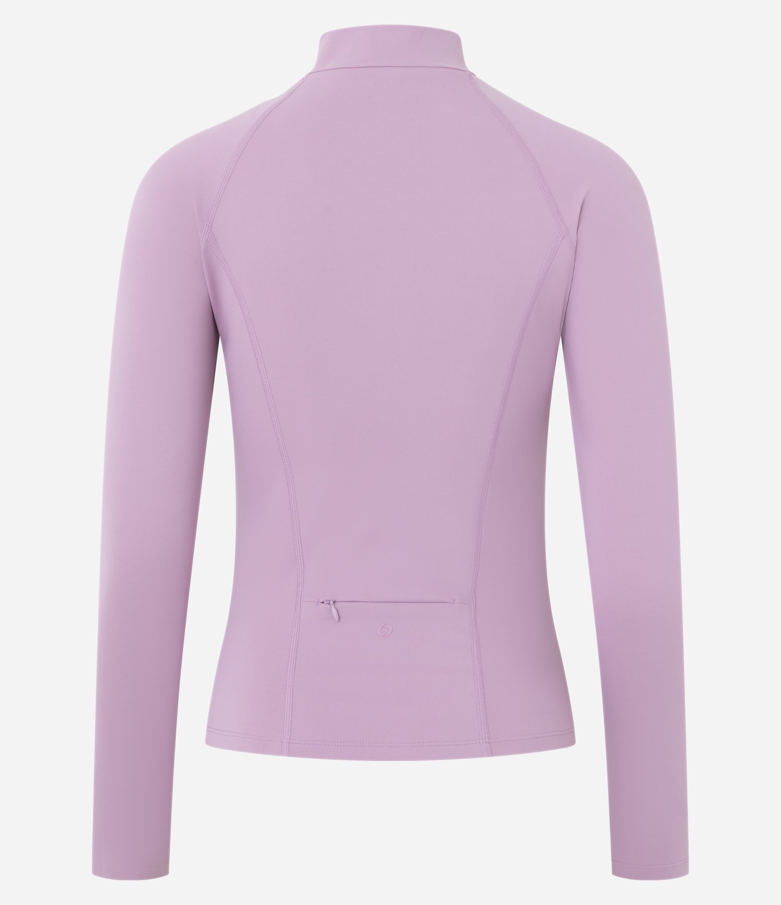 Jaqueta Esportiva Ajustada em Microfibra com Bolso Rosa 5