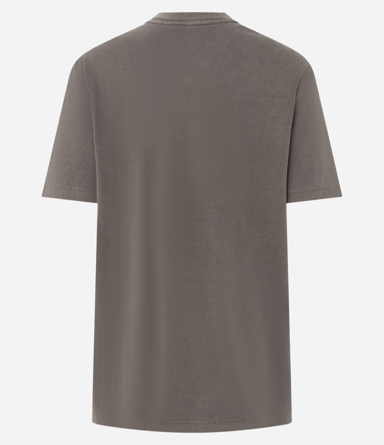 Camiseta Estampada com Lettering Fate of Midnight e Estonada Marrom 6
