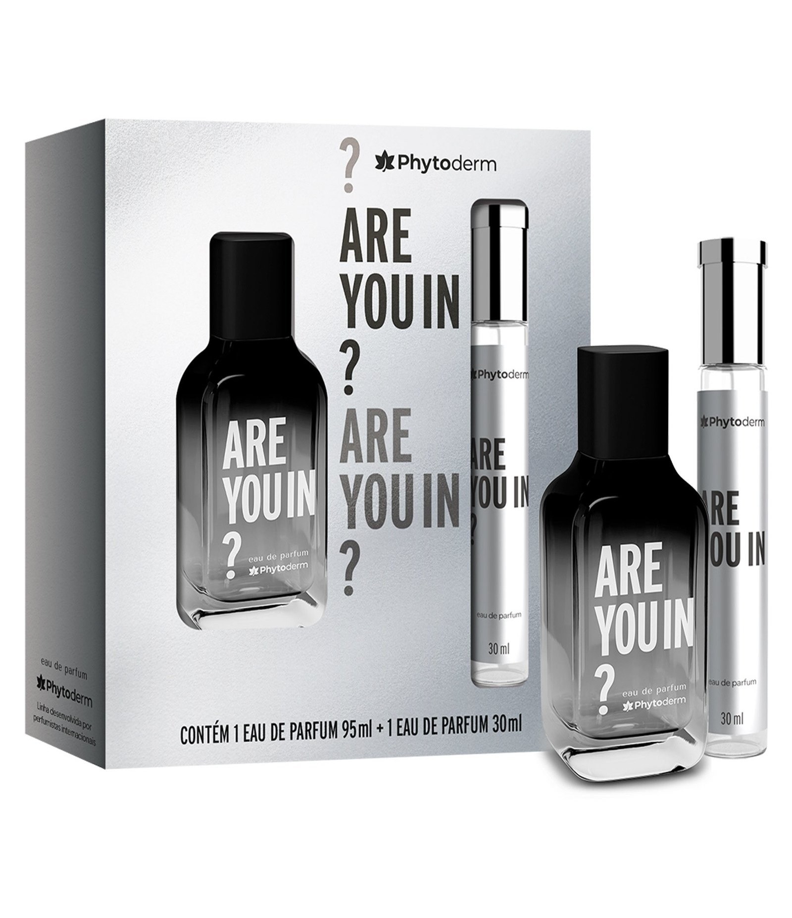 Kit Phytoderm Are You In EDP 95ml + Mini 30ml KIT 1