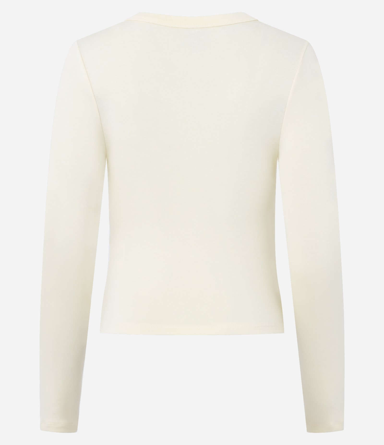 Blusa em Ribana com Gola Redonda Amarelo 3