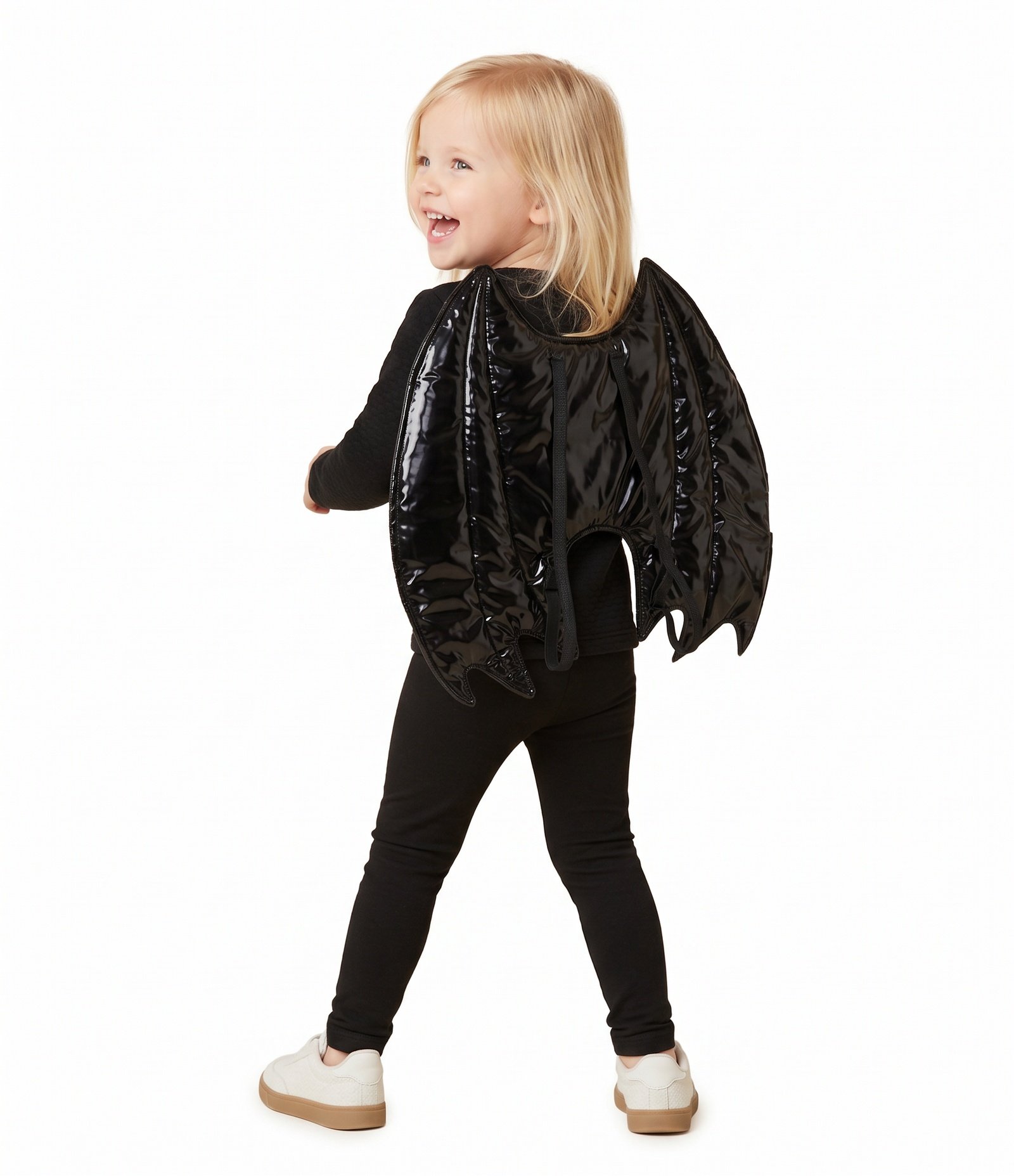 Fantasia Infantil Asa de Morcego Accessories Halloween Tam Único Preto 1