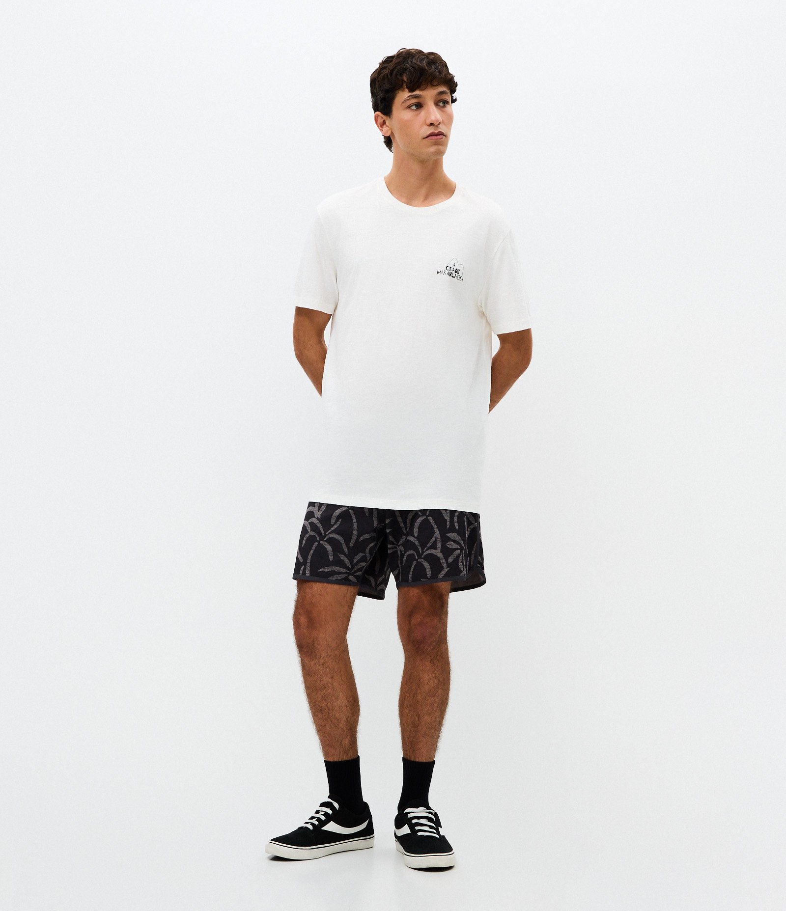 Camiseta Comfort Rio de Janeiro Coqueiro Branco 2