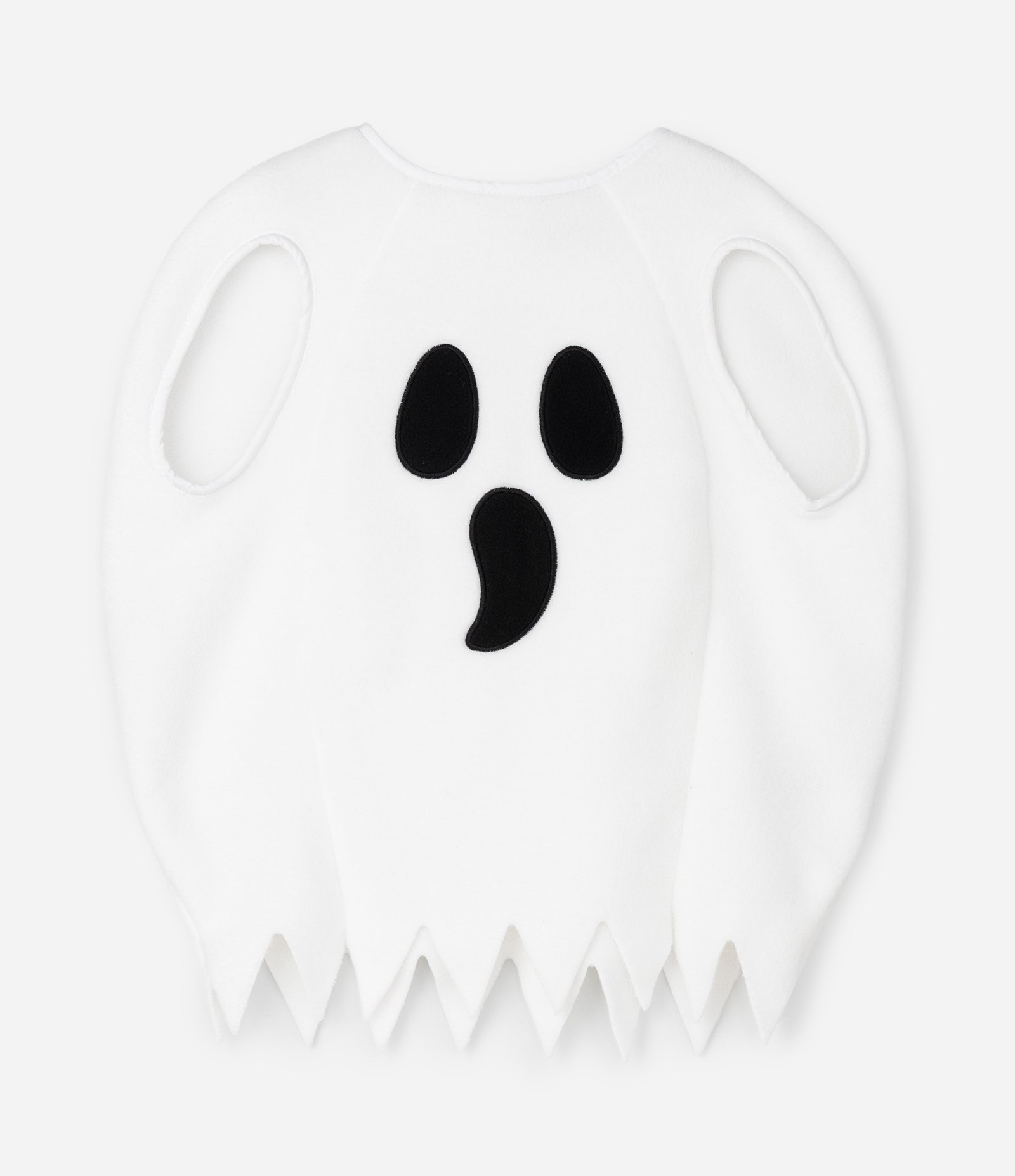 Fantasia Infantil Halloween Fantasminha 3D - Tam Único Branco 2