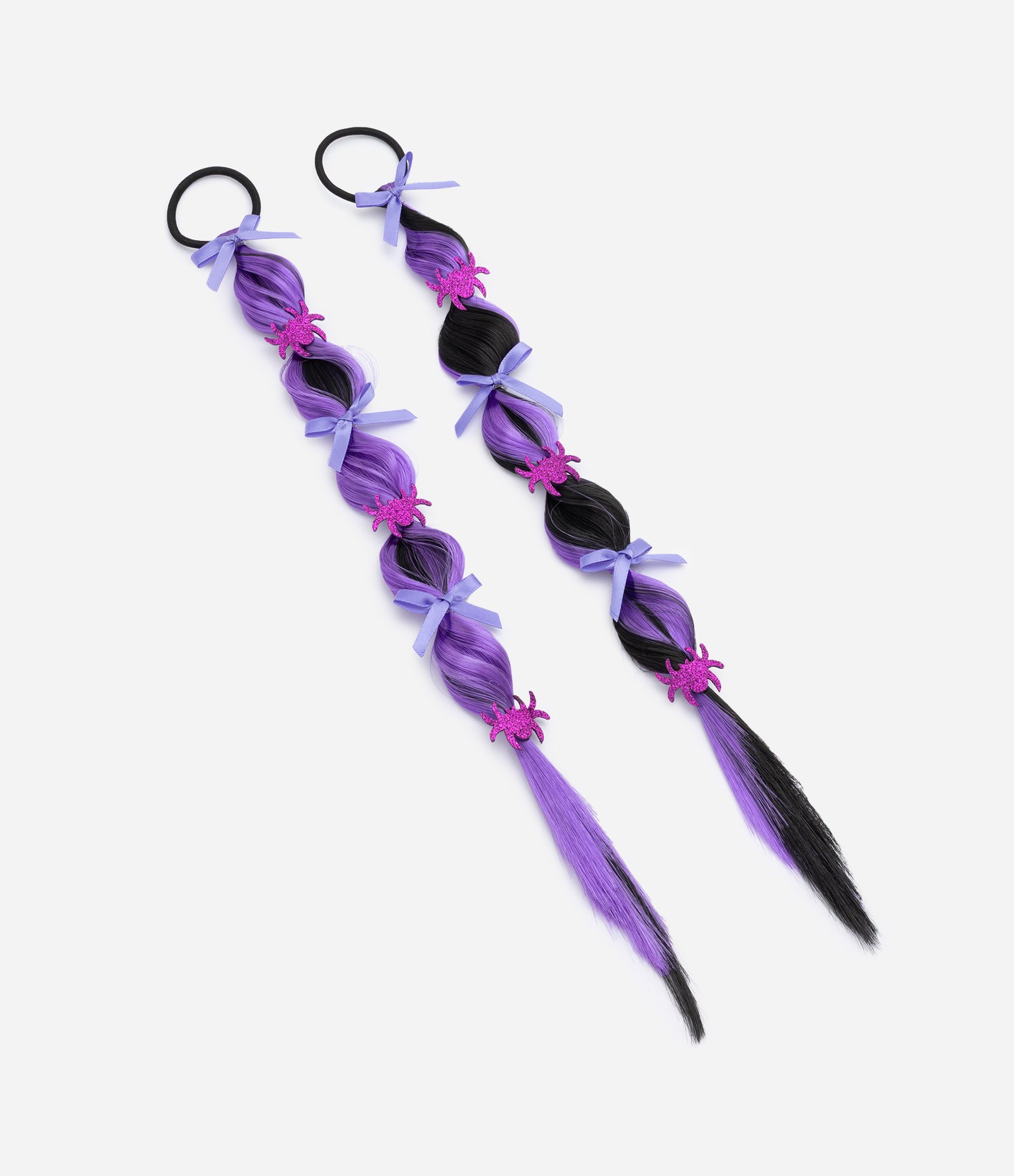Acessório de Cabelo Infantil Accessories Trança com Aplique de Aranha - Tam Único Multicores 2