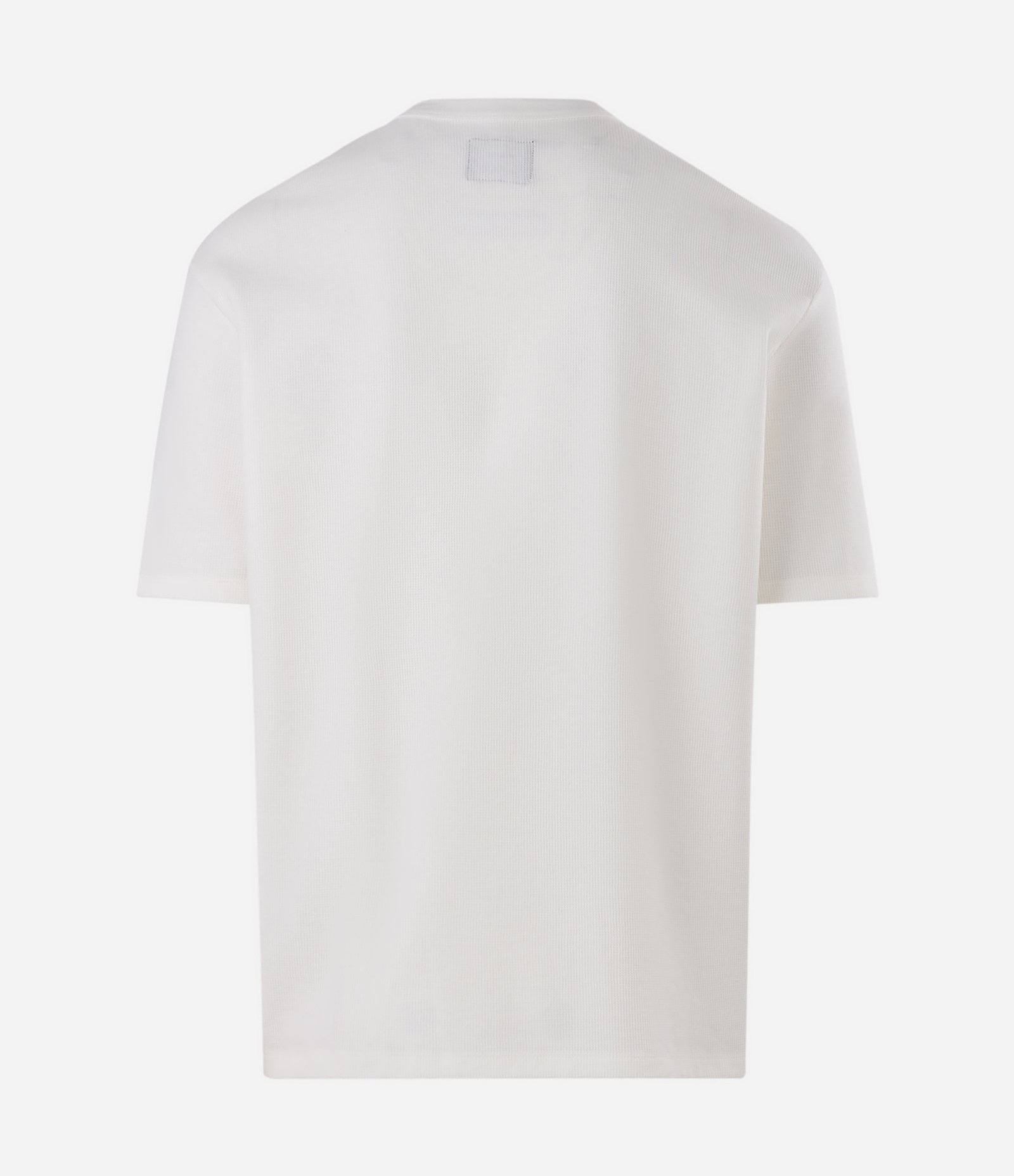 Camiseta Relaxed e Texturizada Mini Waffle Branco 2