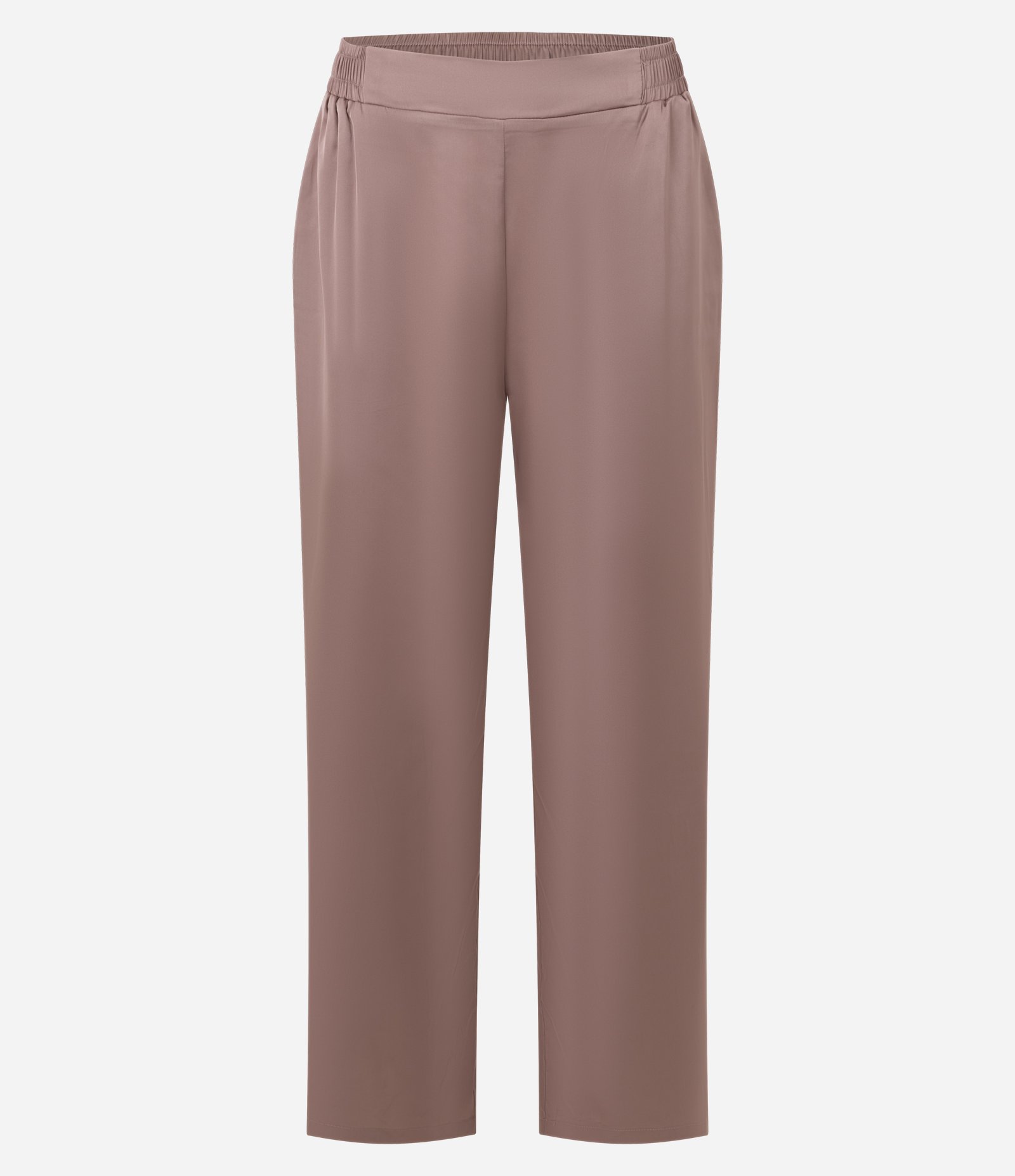 Pijama Americano com Blusa e Calça em Cetim Rosa 8