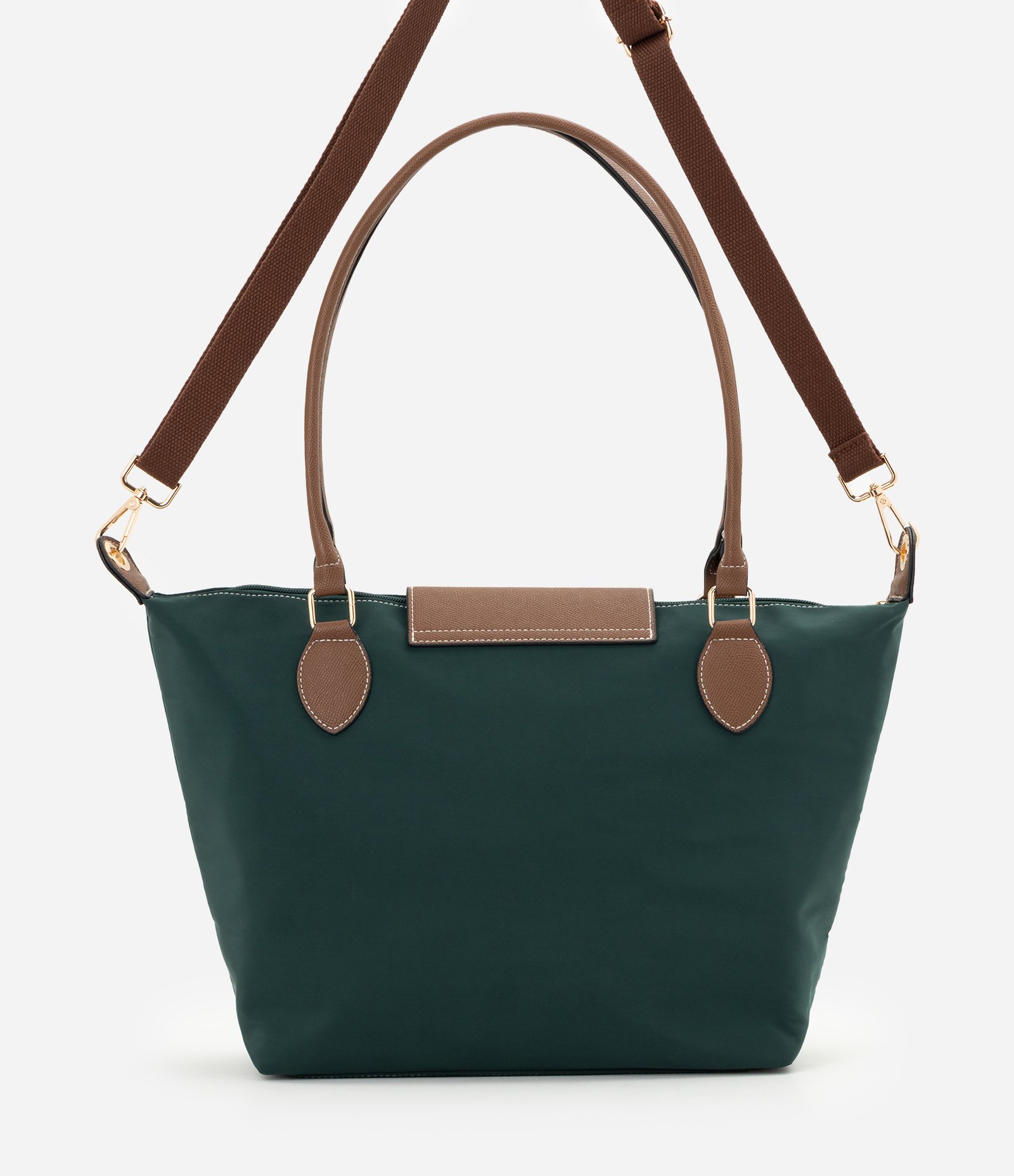 Bolsa Média com Lapela e Alça Removível Verde 3