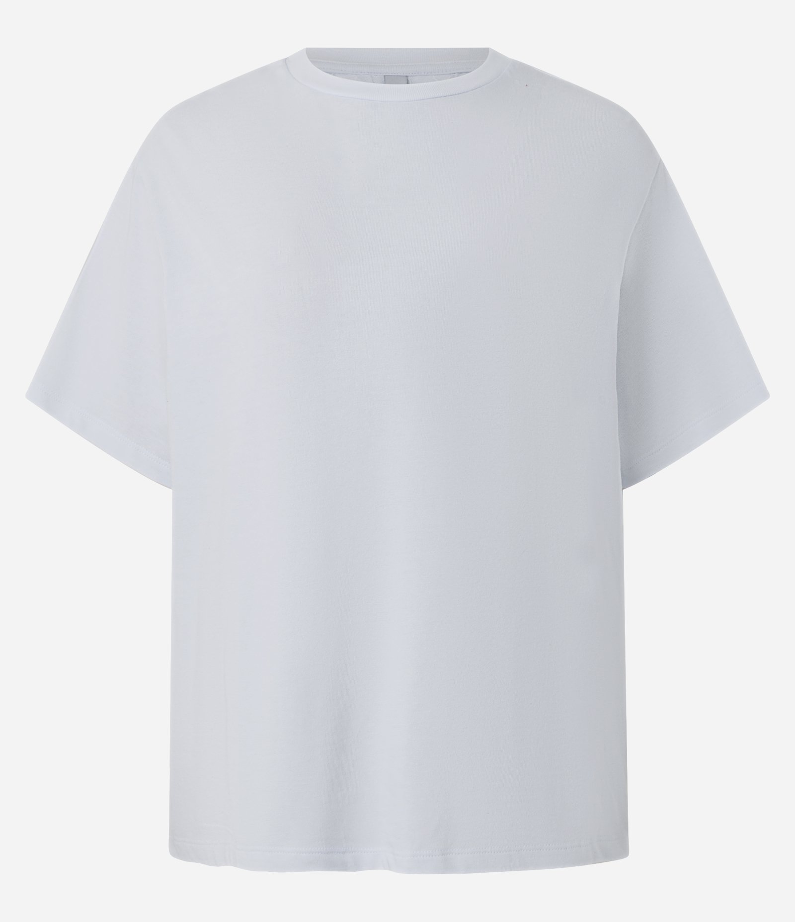 Camiseta em Algodão com Abertura nas Costas e Aplicação de Renda Branco 5