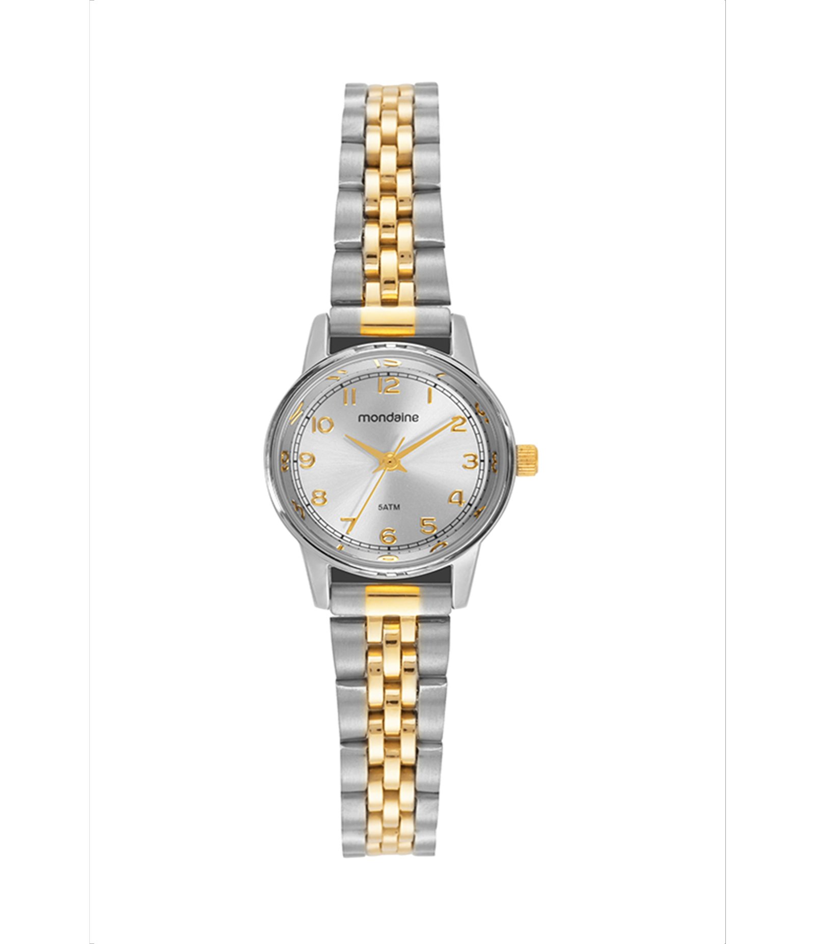 Relógio Analógico Mondaine em Aço 32425LPMVBE5 Bicolor 1