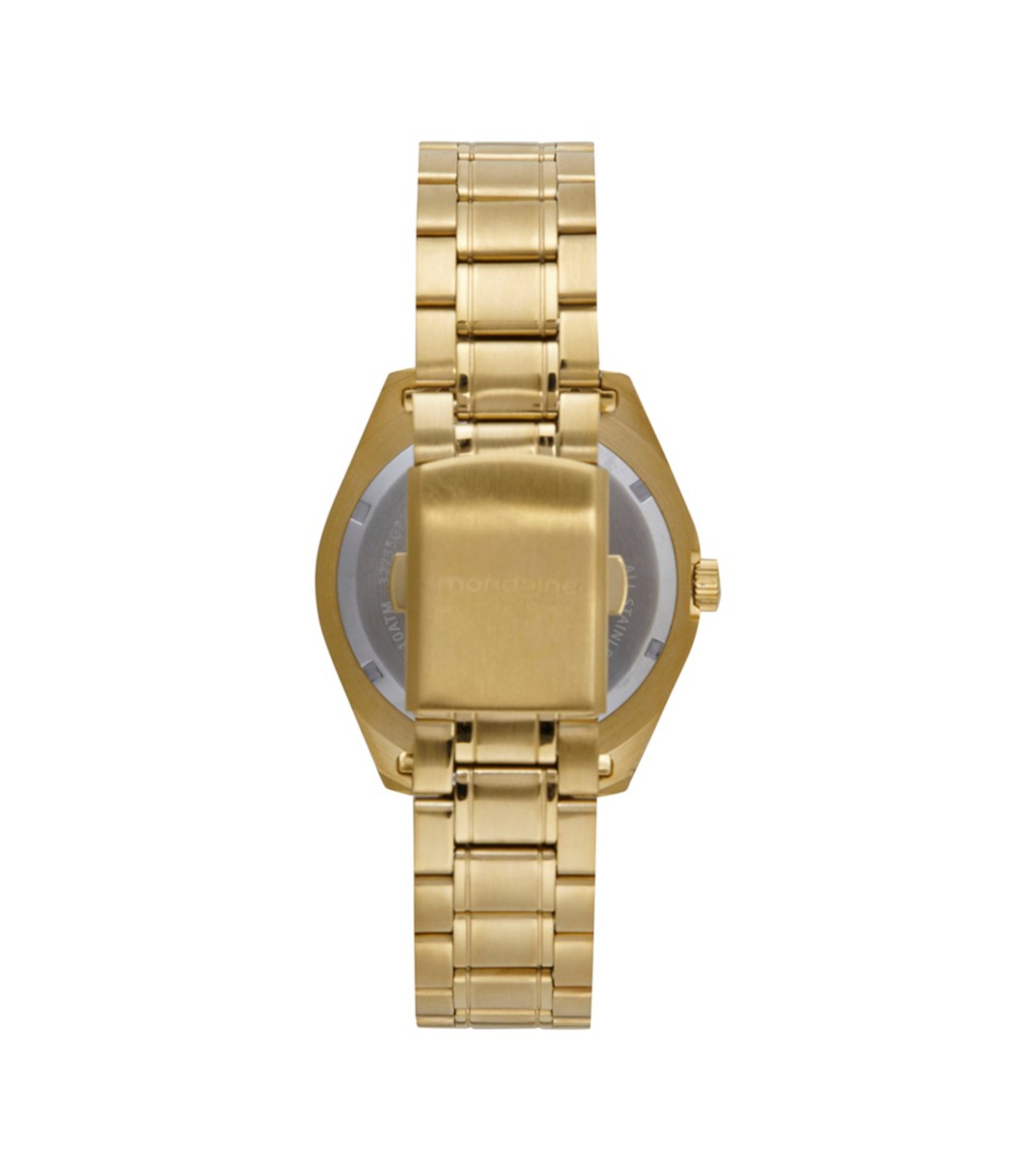 Relógio Mondaine Analógico Em Aço 32736GPMVDA5 Dourado 4